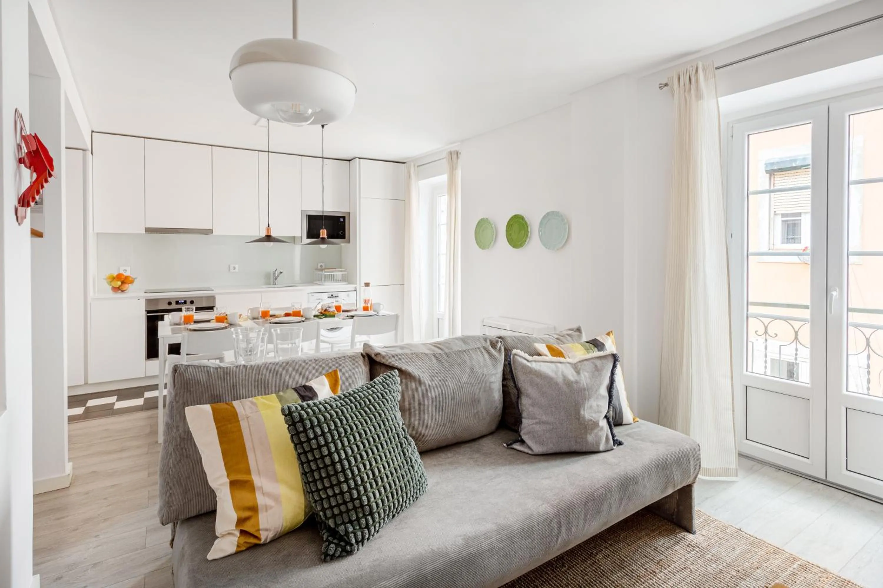 Living room in Atalaia Prime Apartments at Bairro Alto