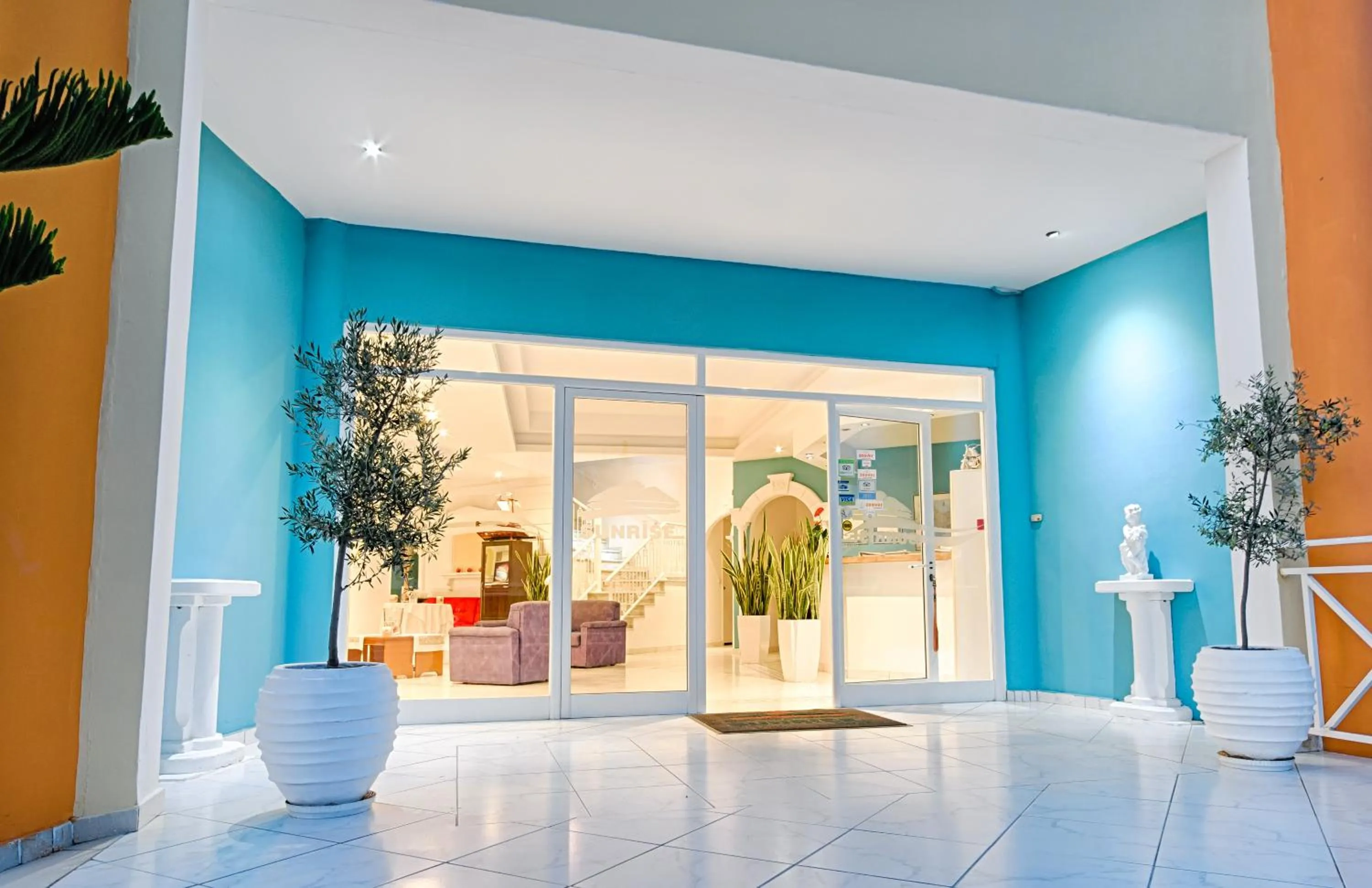 Facade/entrance in Sunrise Zante - Adults Only Hotel