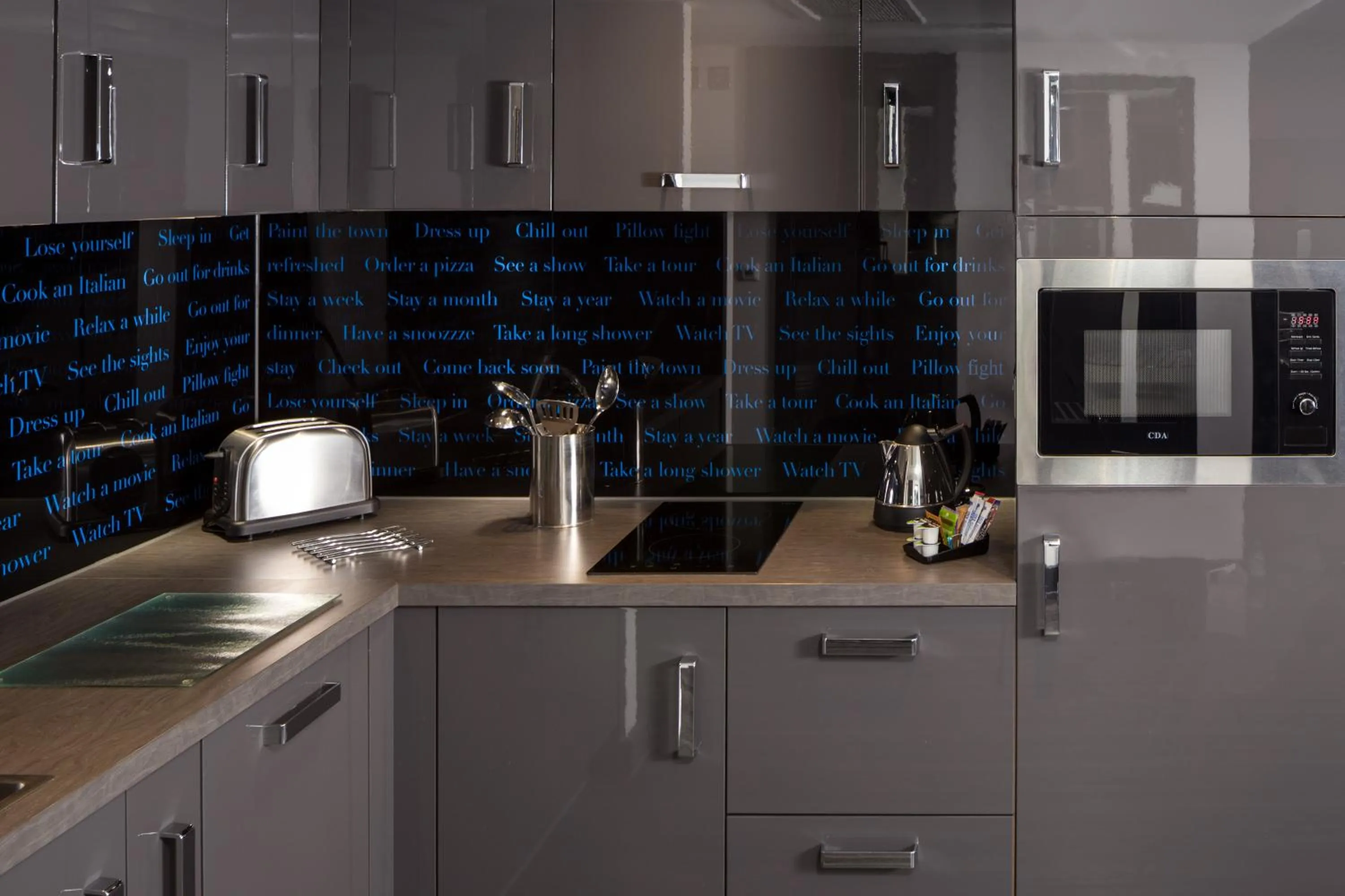 Kitchen or kitchenette in Roomzzz Nottingham City