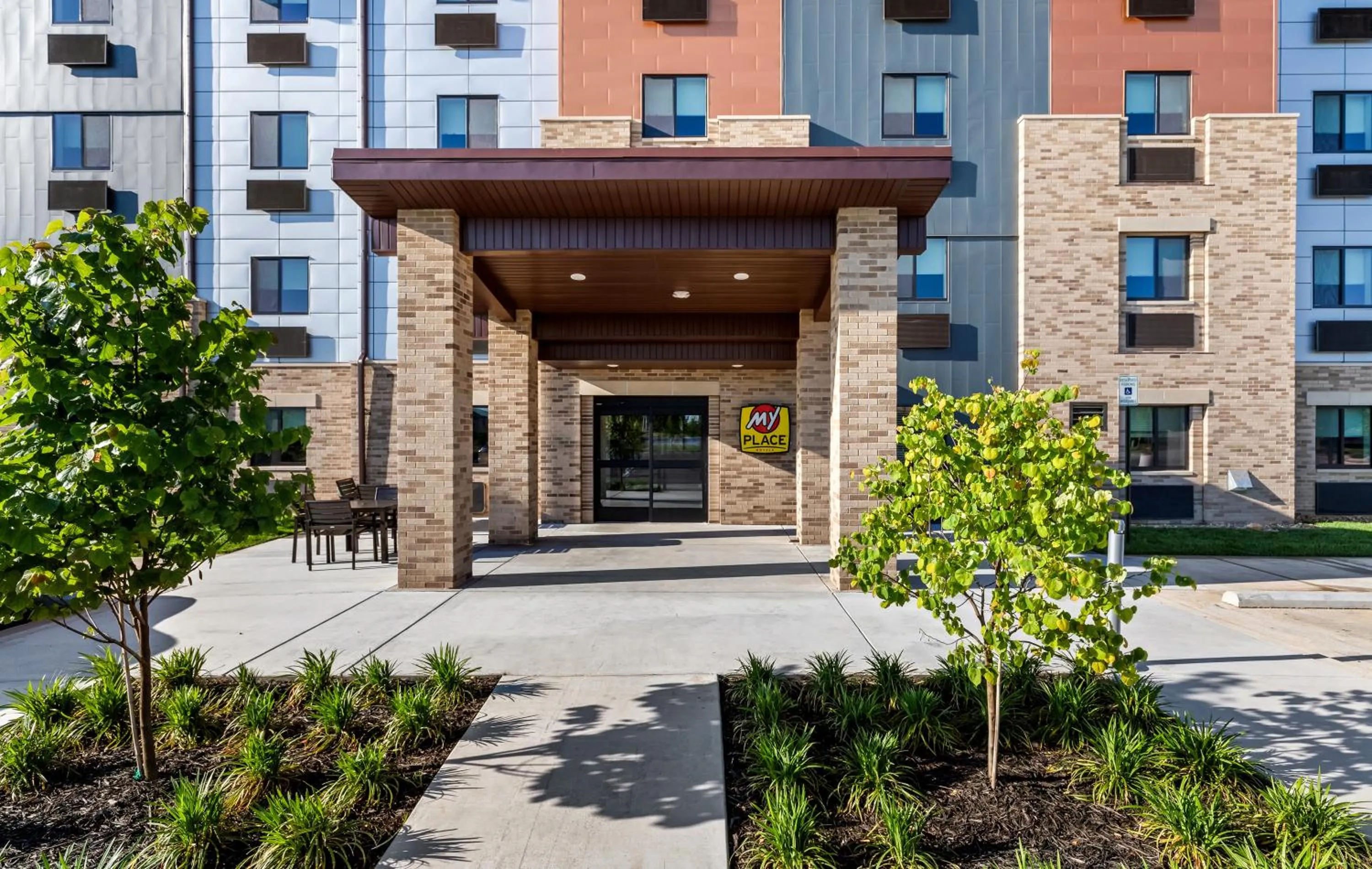 Property building in My Place Hotel-Bentonville-Rogers, AR