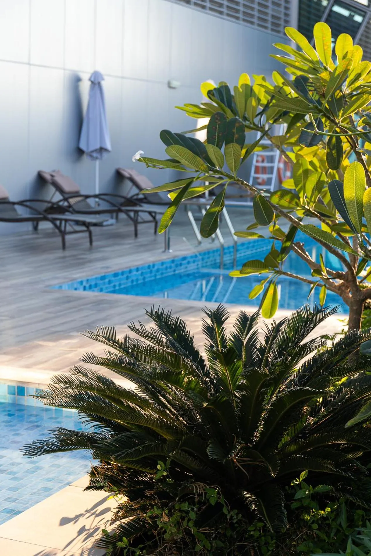 Swimming pool in GLOBALSTAY J One Tower Apartments at Pearl of UAE