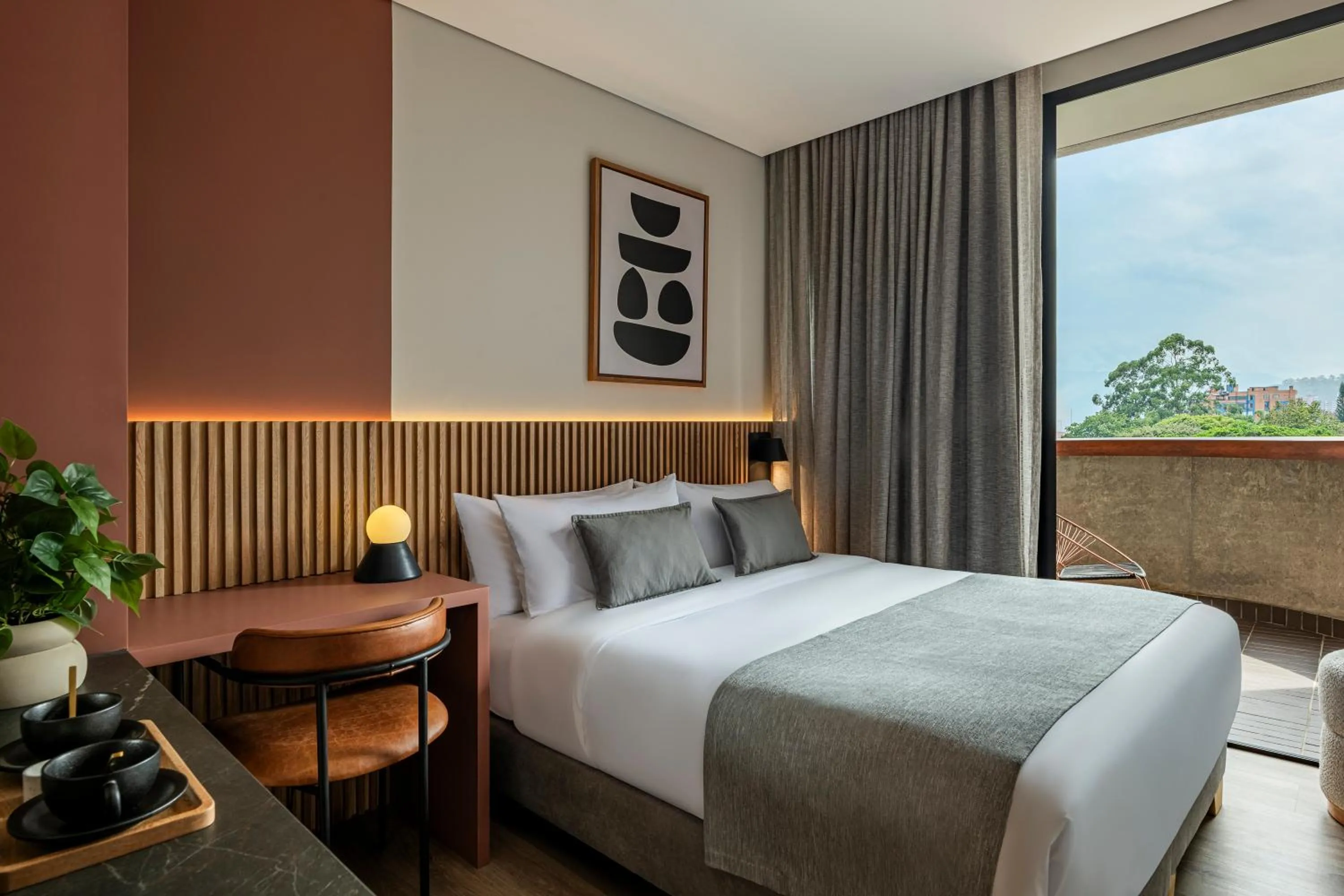 Bed in Heiss Hotel By Jalo