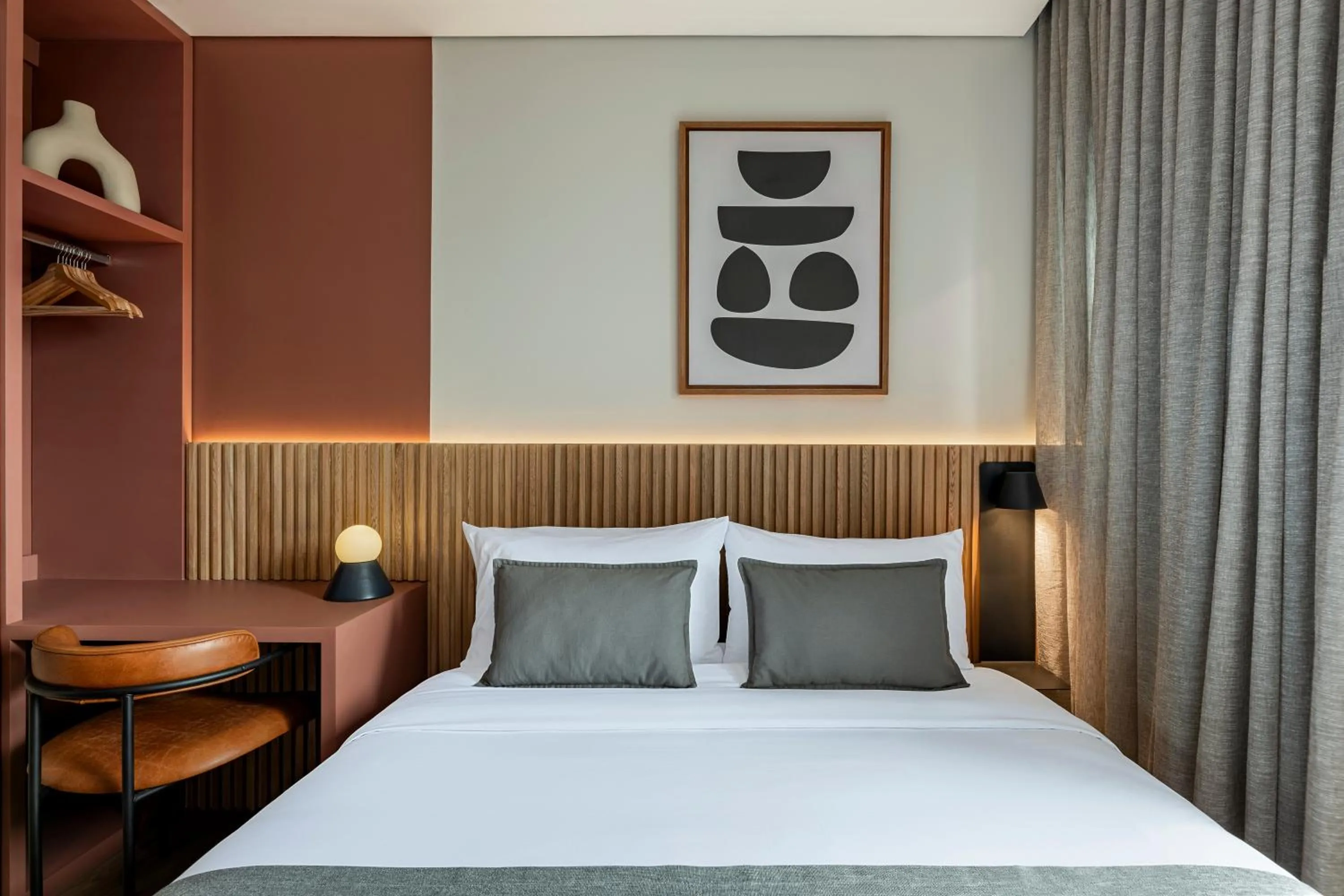 Bed in Heiss Hotel By Jalo