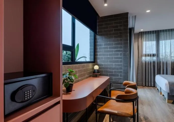 Bed in Heiss Hotel By Jalo