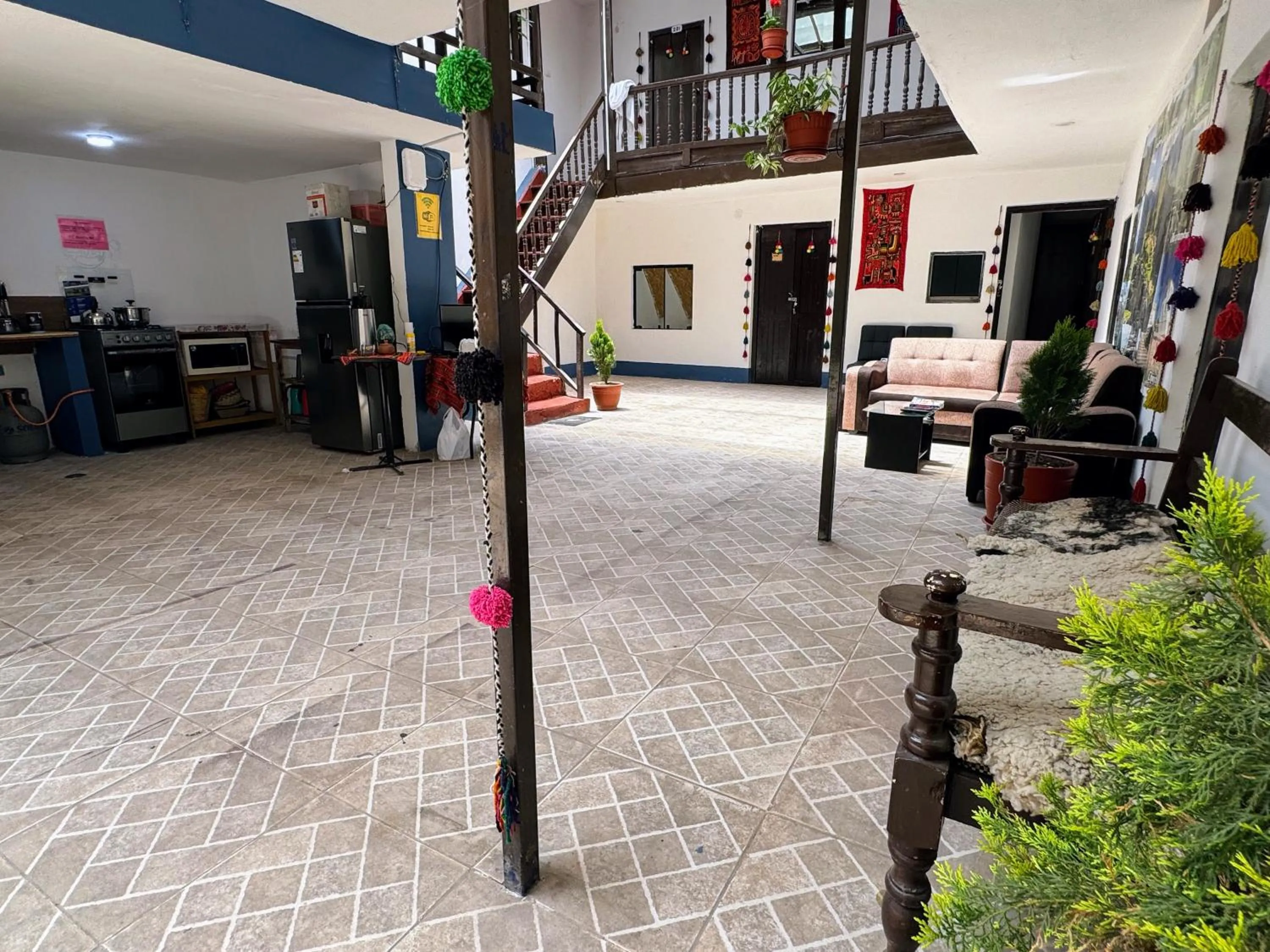 Patio in Mallku Wasi - Lodging Hotel Cusco