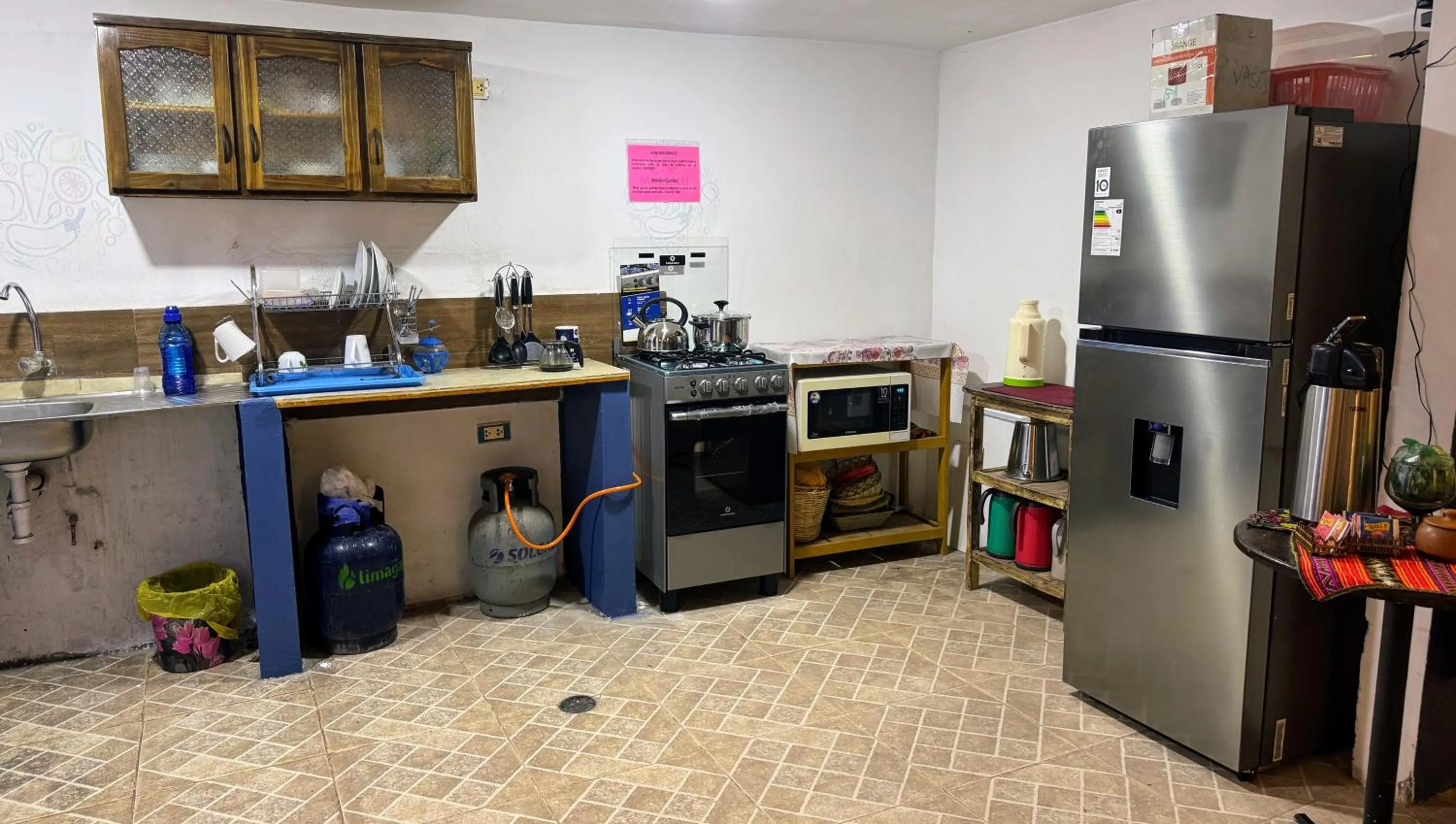 Kitchen or kitchenette in Mallku Wasi - Lodging Hotel Cusco