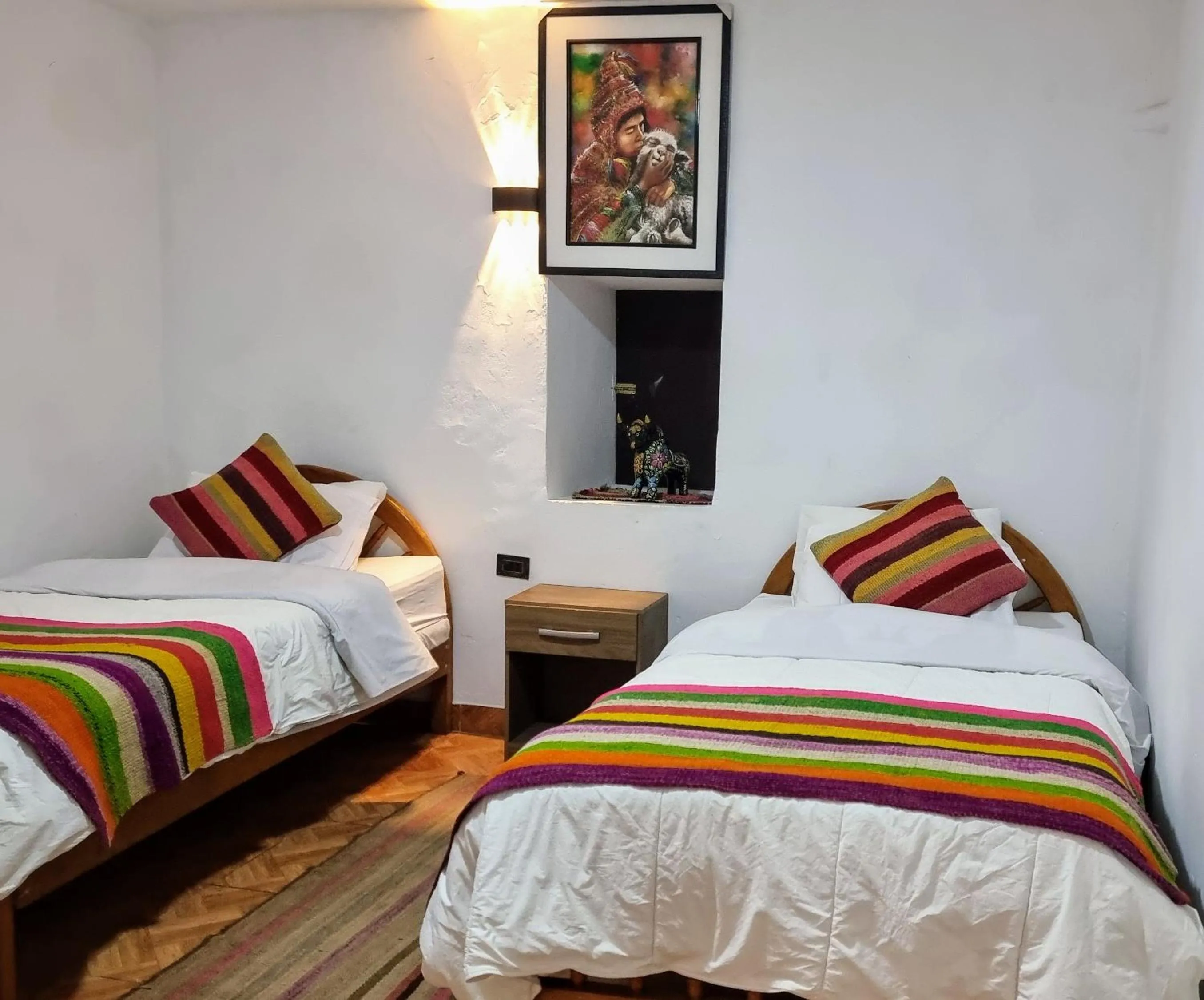Bed in Mallku Wasi - Lodging Hotel Cusco