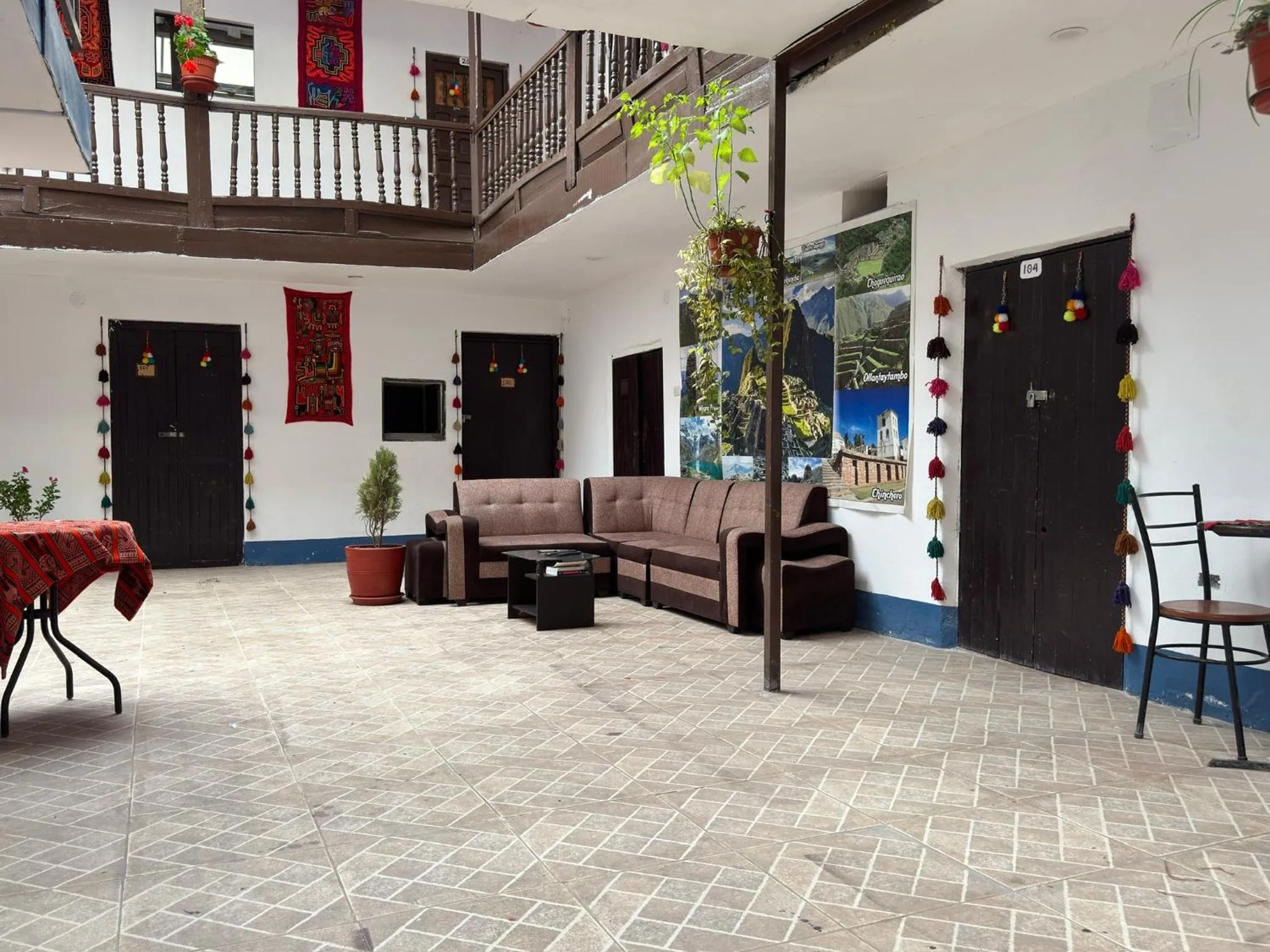 Patio in Mallku Wasi - Lodging Hotel Cusco