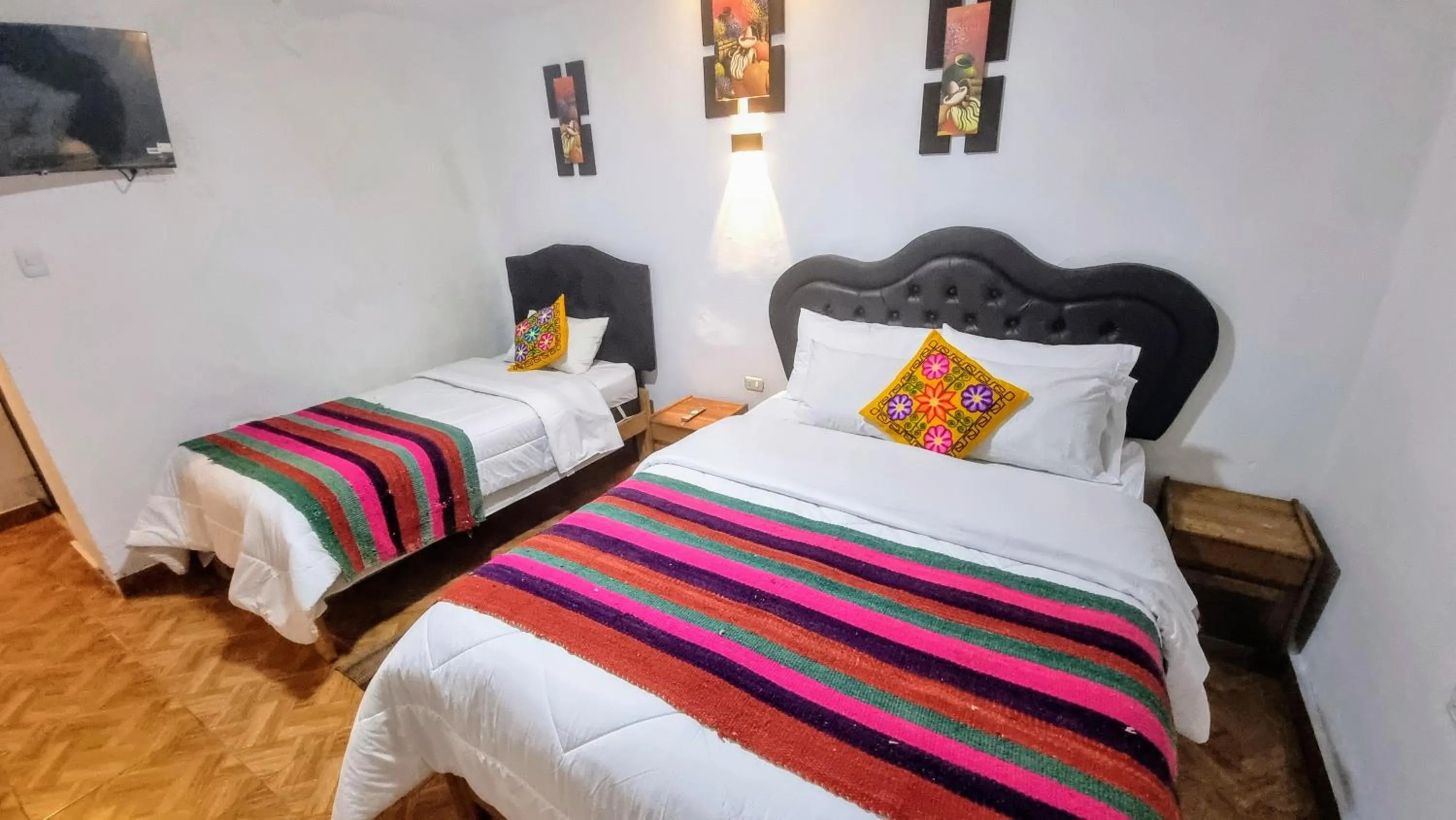 Bed in Mallku Wasi - Lodging Hotel Cusco