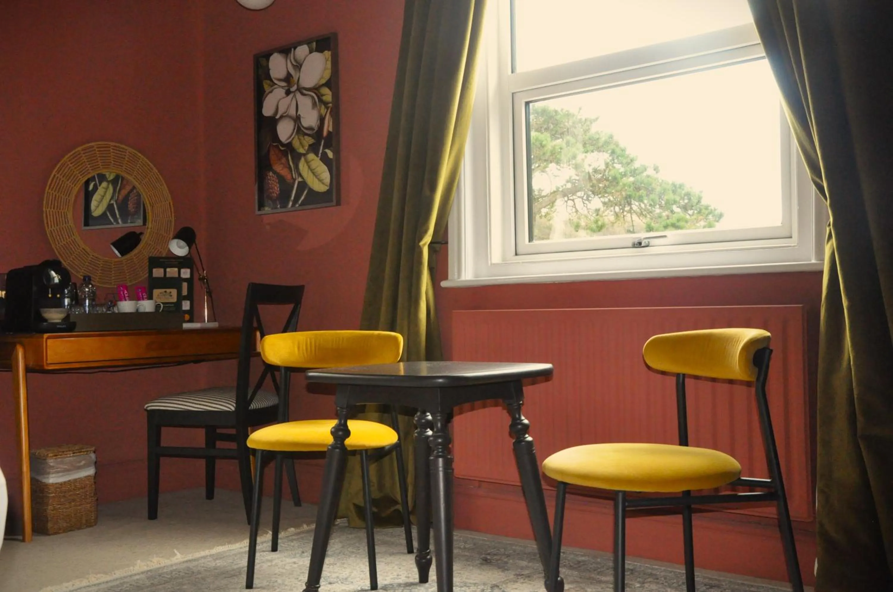 Seating area in Eype's Mouth Country Hotel