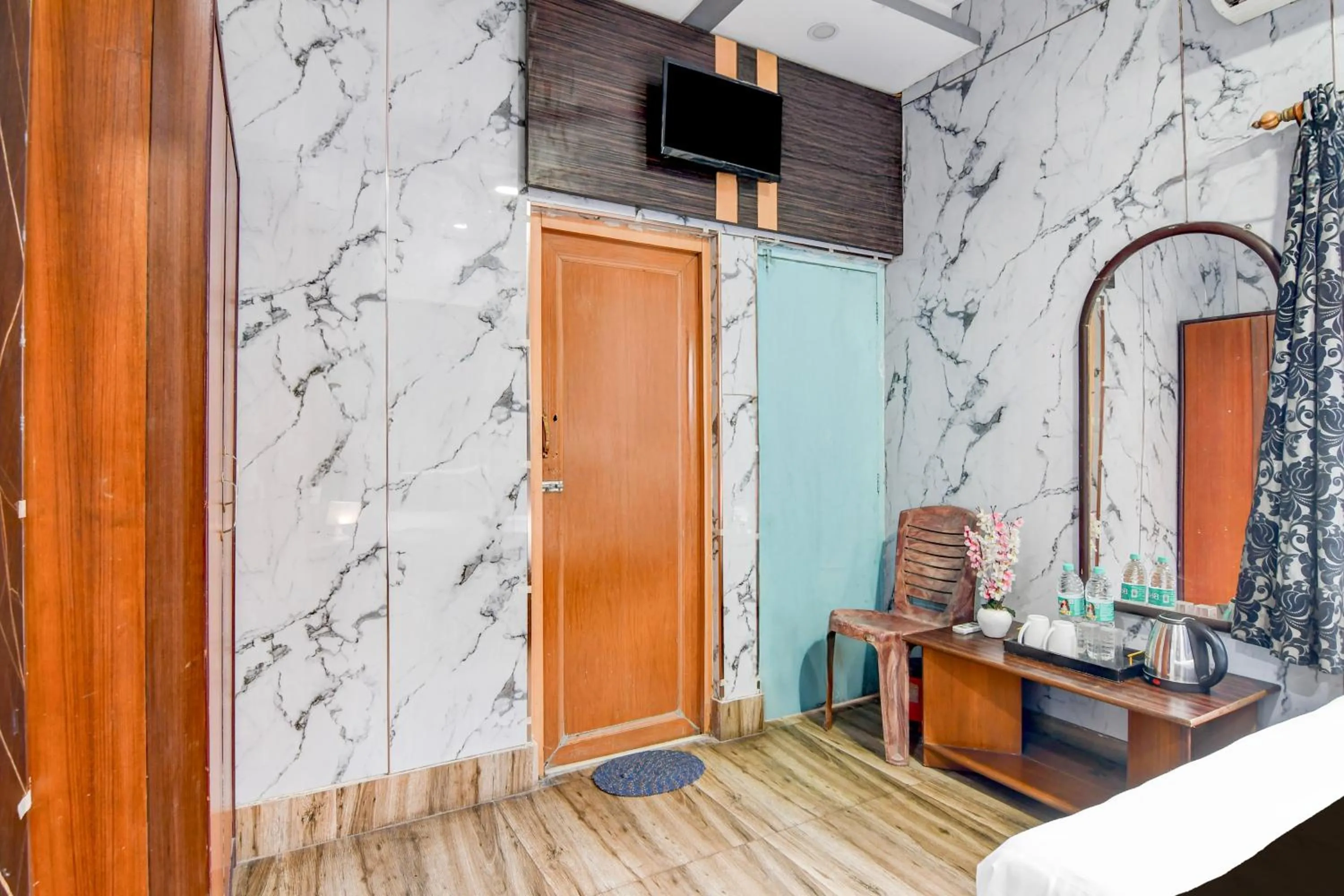 Bedroom in Super Hotel O Serampore Railway Station Formerly Rupashi Guest House