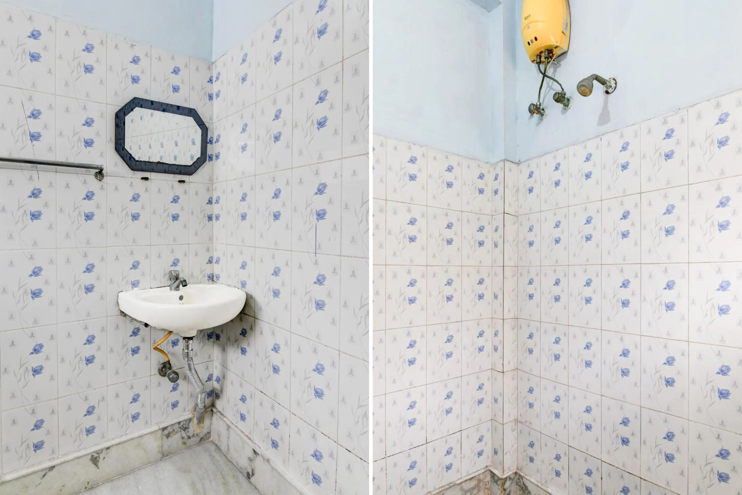 Bathroom in Super Hotel O Serampore Railway Station Formerly Rupashi Guest House