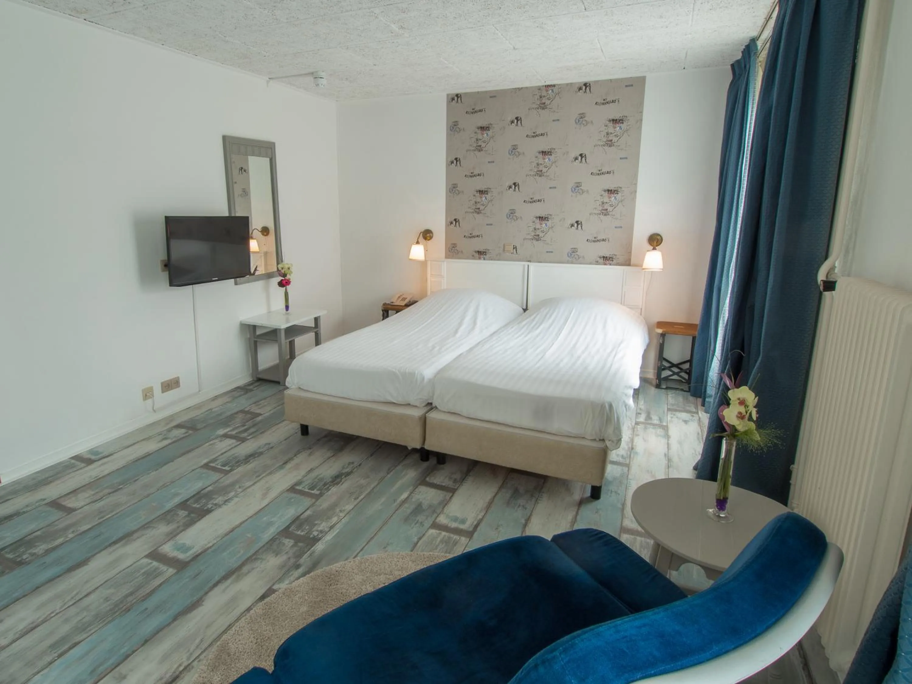 Bed in Stadshotel de Graafschap