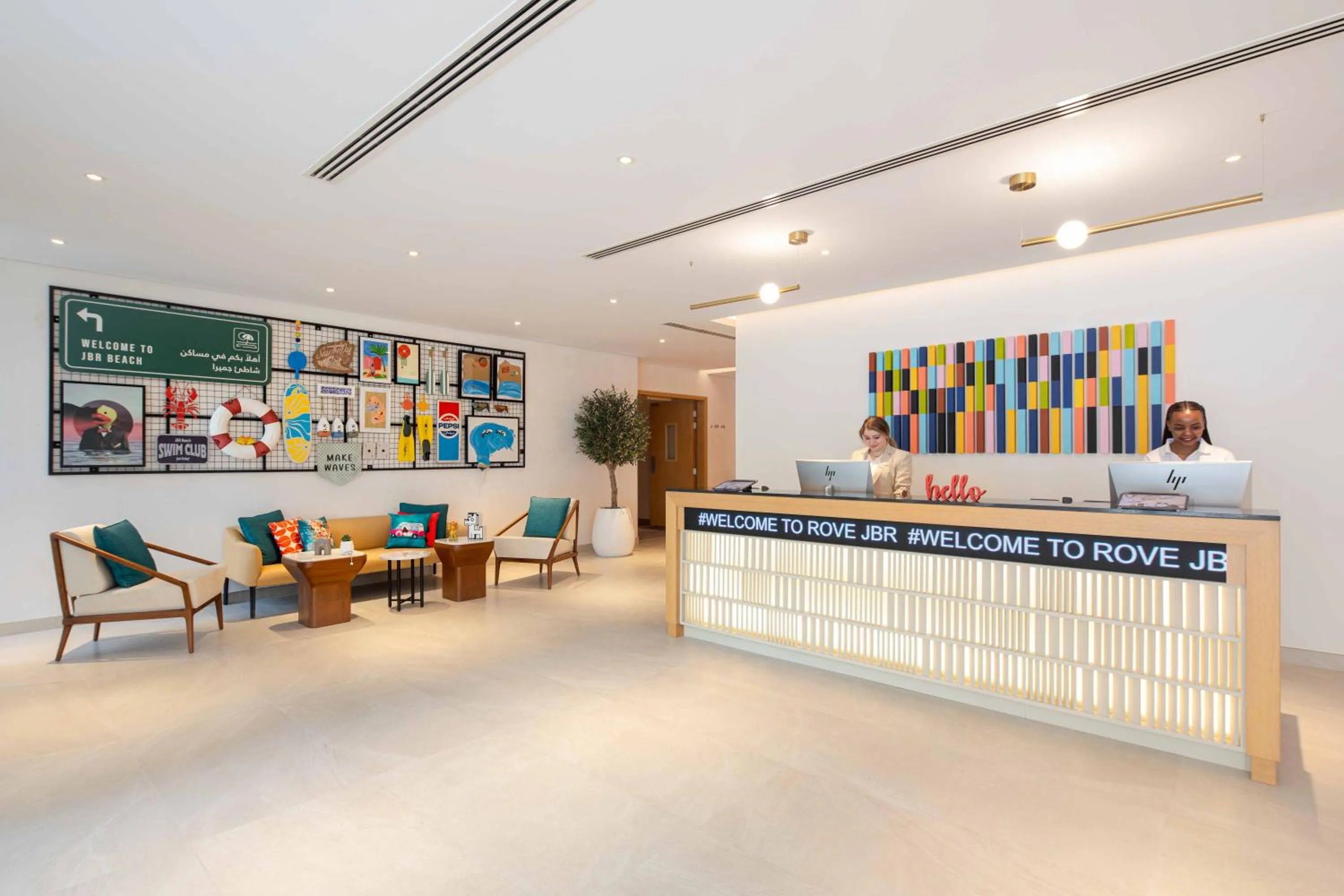 Lobby or reception in Rove JBR