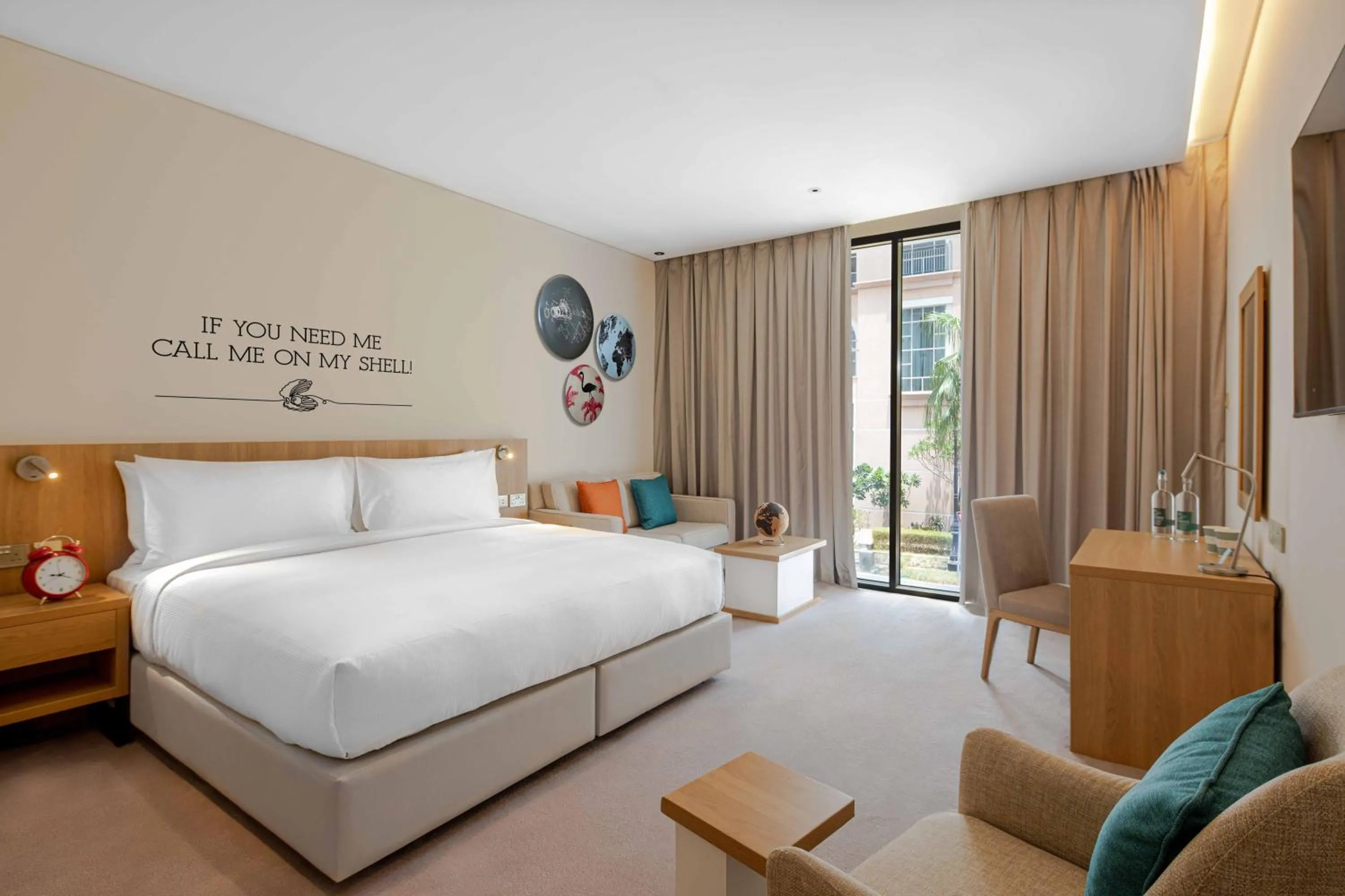 Bedroom, Bed in Rove JBR