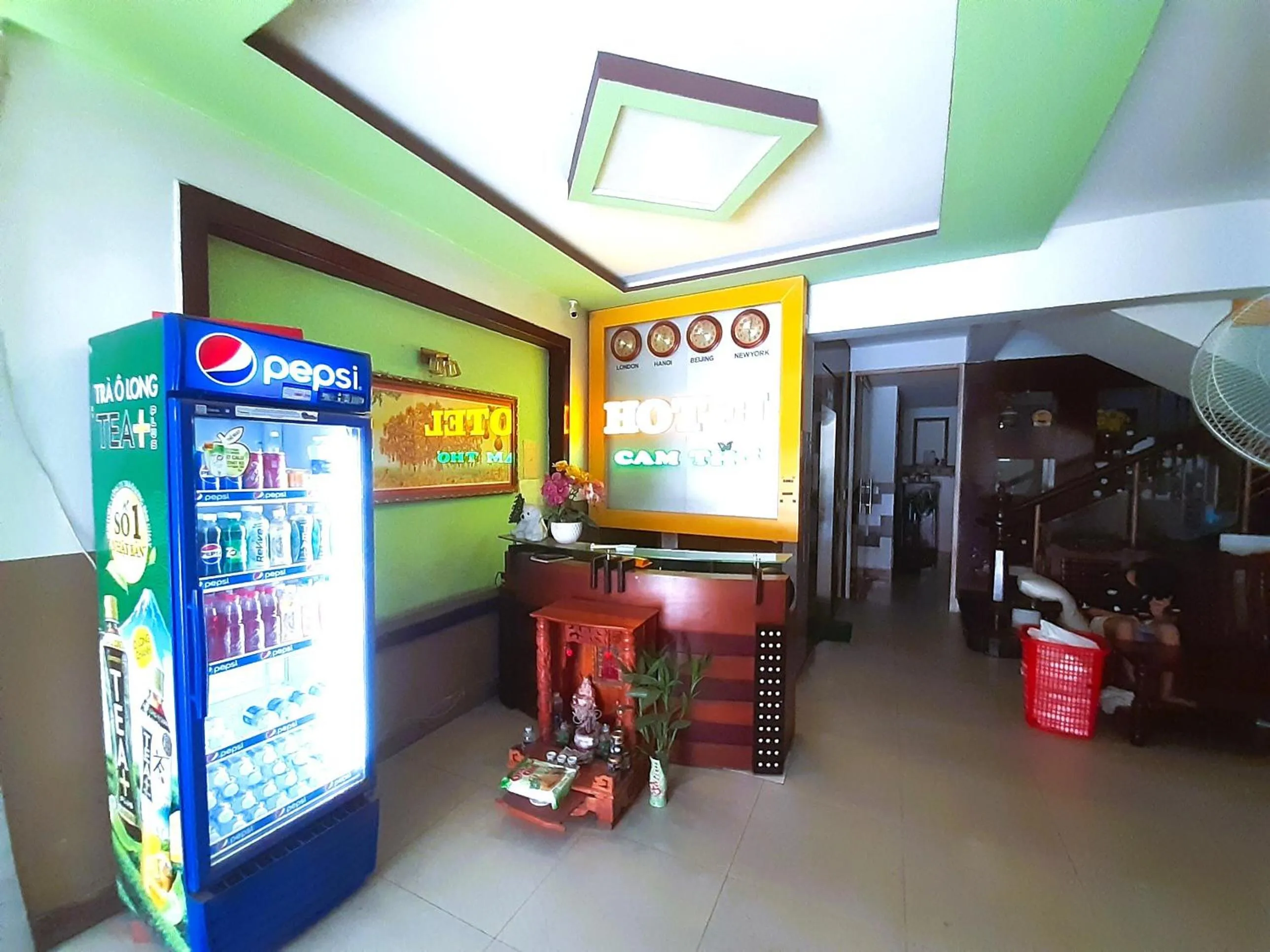 Lobby or reception in Cam Tho Hotel