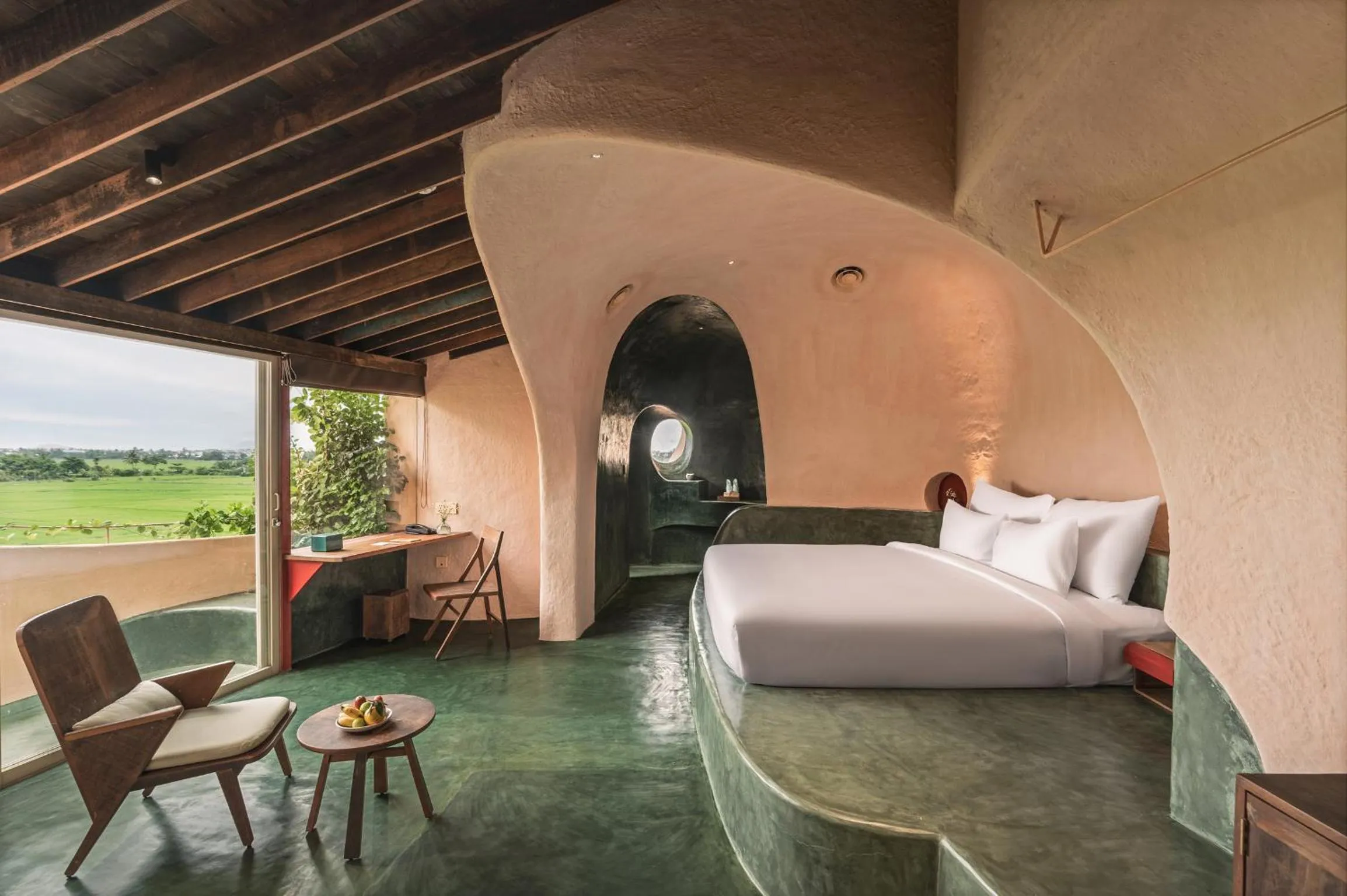 Bed in Reu Boutique Hotel