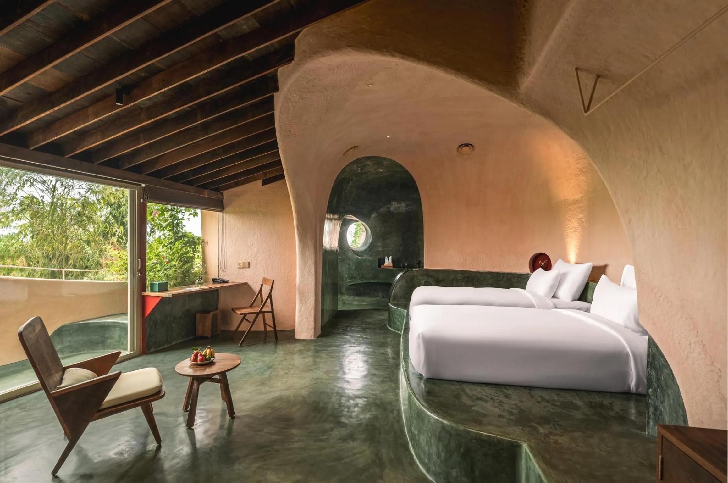 Bed in Reu Boutique Hotel