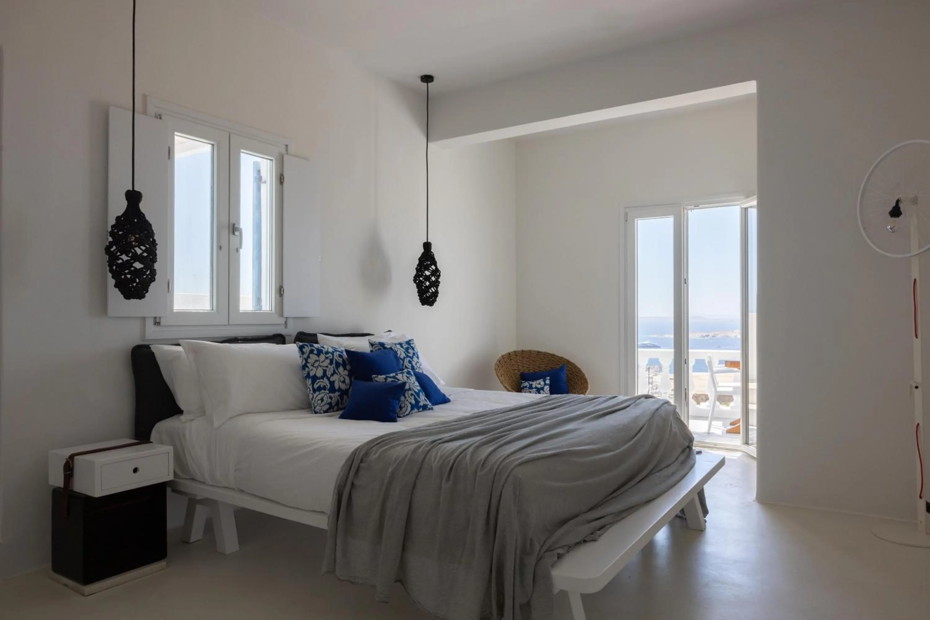 Bed in Boho Origin Mykonos