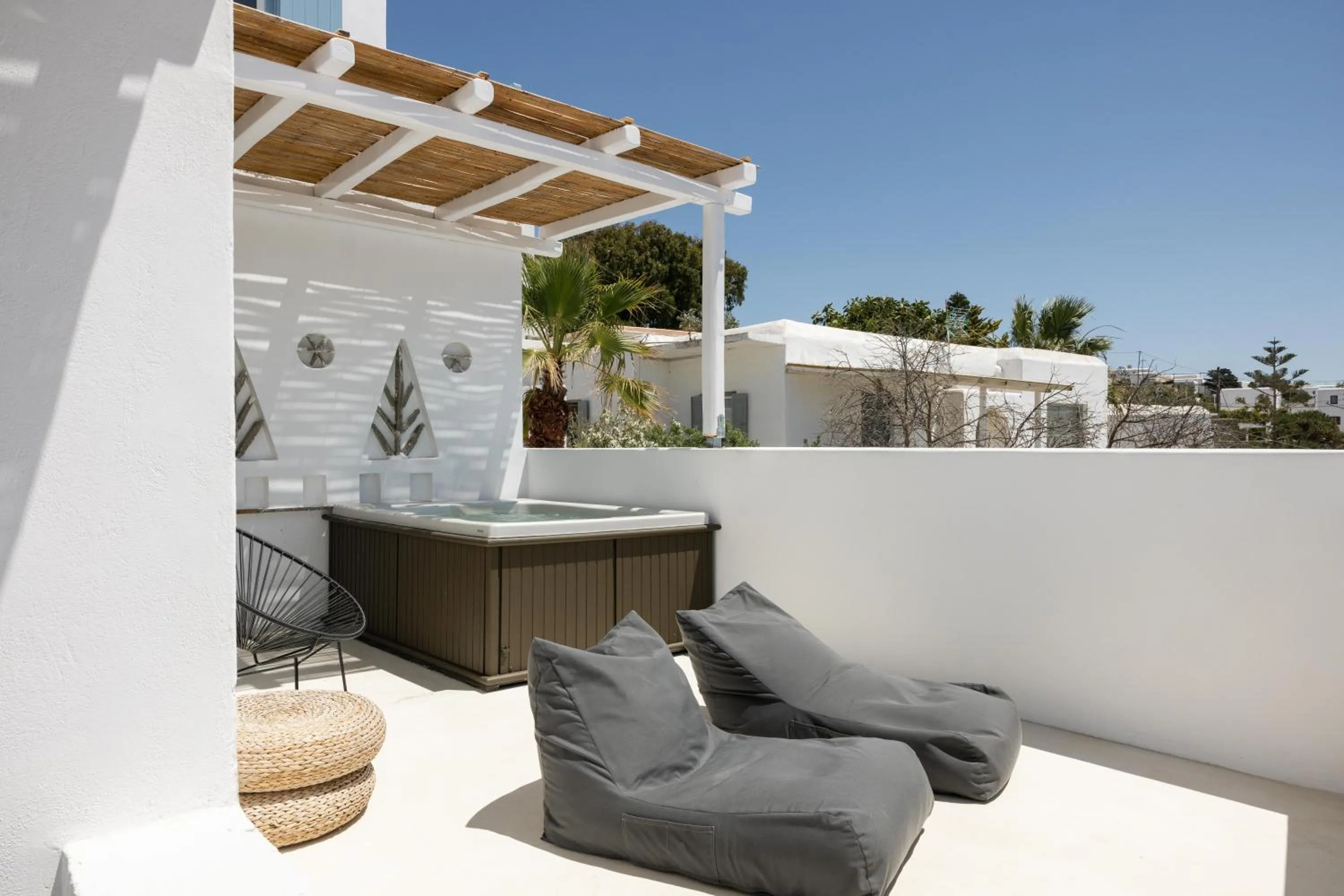 Hot Tub in Boho Origin Mykonos