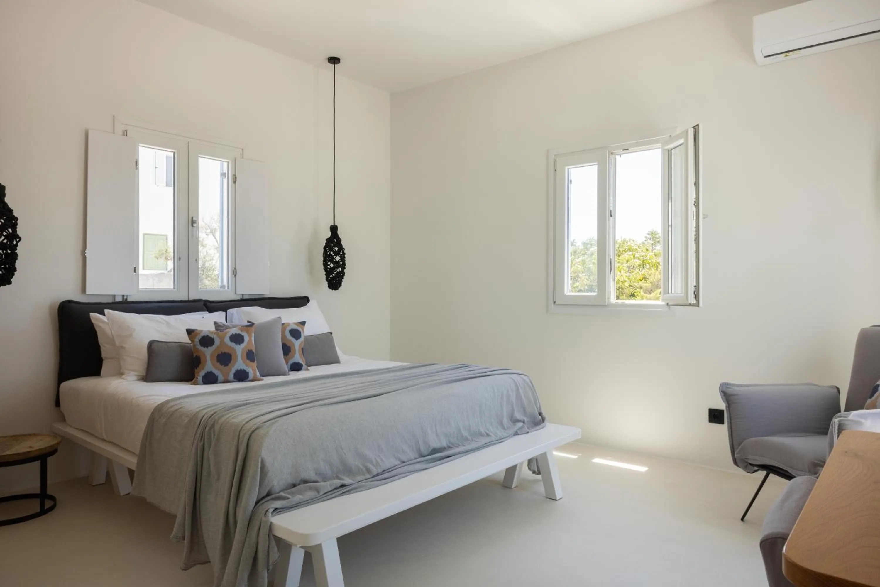 Bed in Boho Origin Mykonos