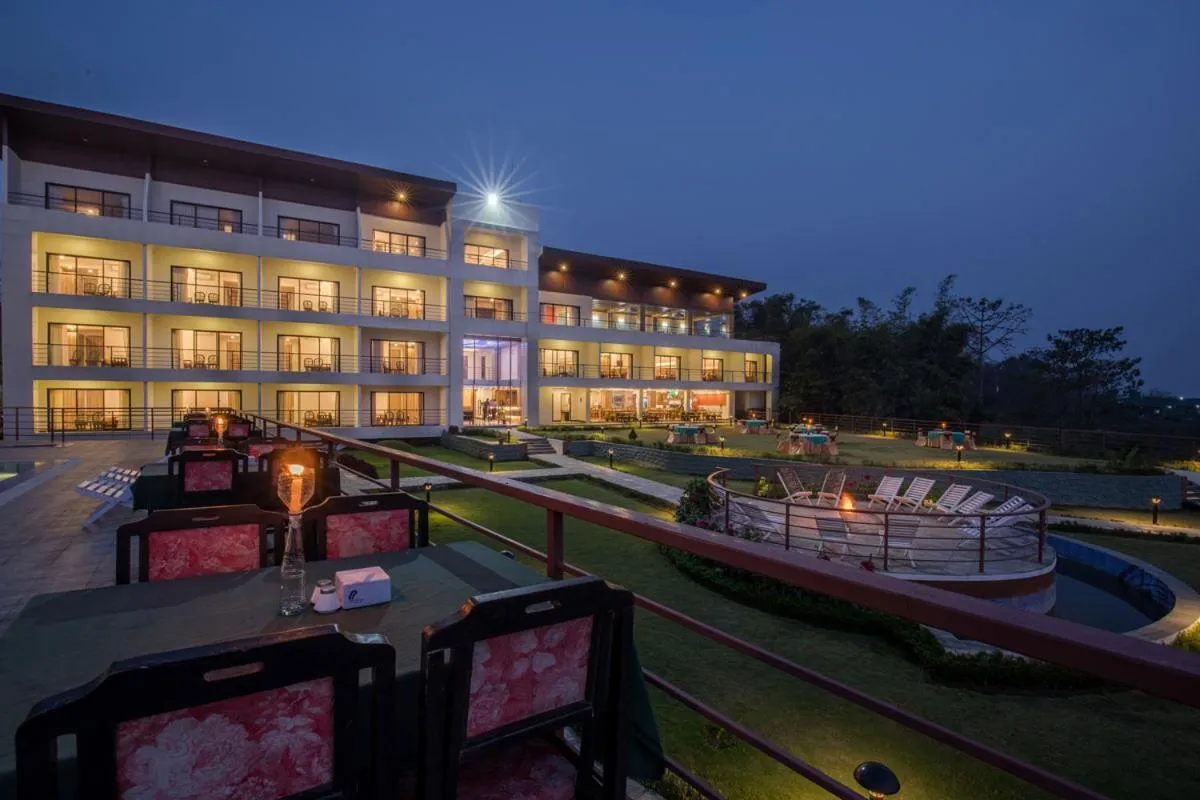 Property building in Park Safari Resort, Chitwan National Park
