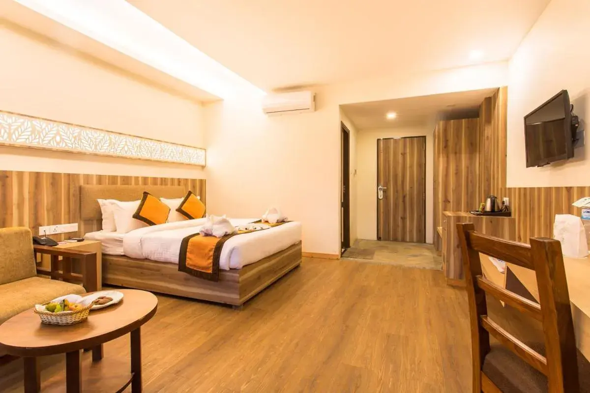 Deluxe Double Room - single occupancy in Park Safari Resort, Chitwan National Park Deluxe Double Room - single occupancy in Park Safari Resort, Chitwan National Park