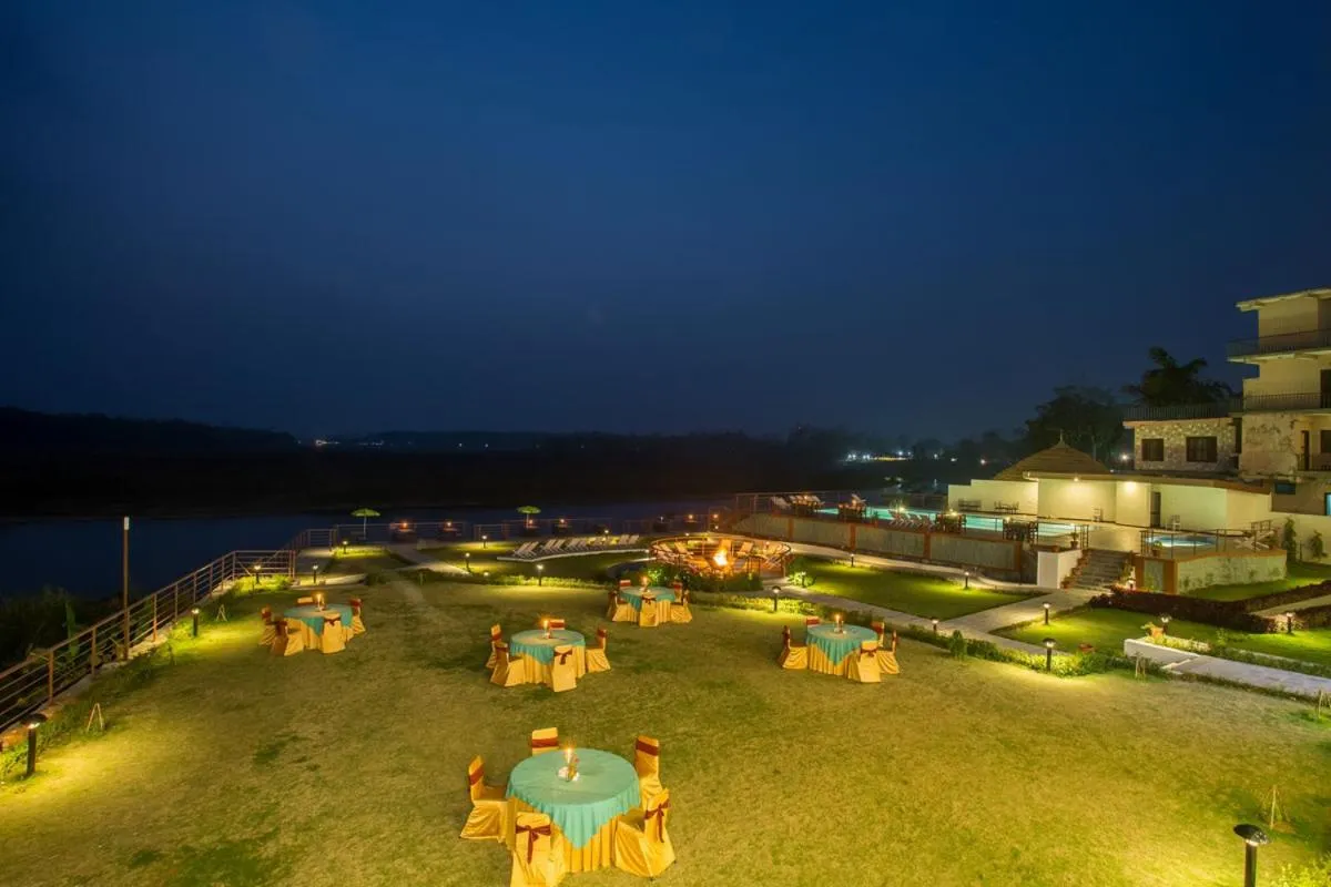 Property building in Park Safari Resort, Chitwan National Park