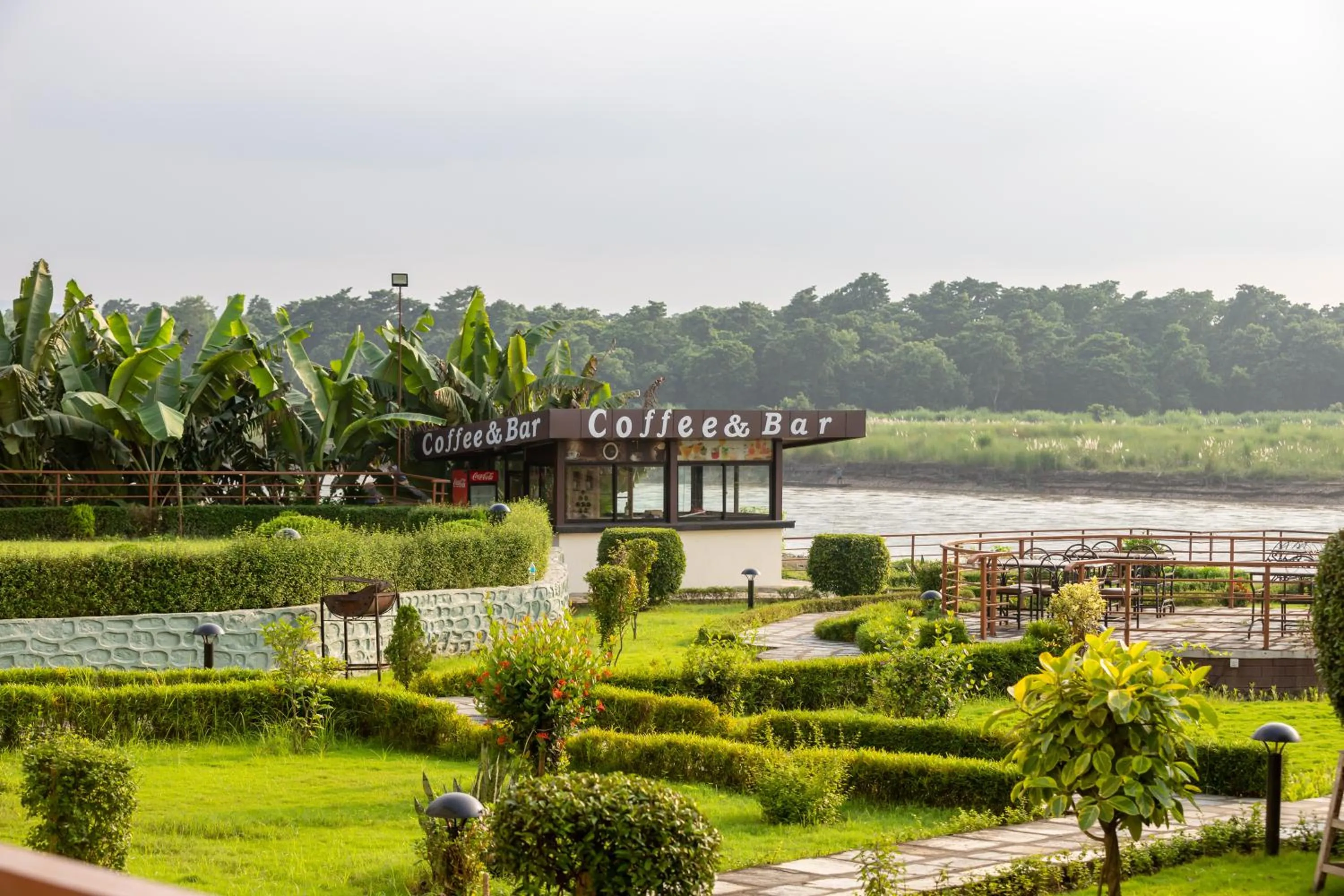 Property building in Park Safari Resort, Chitwan National Park