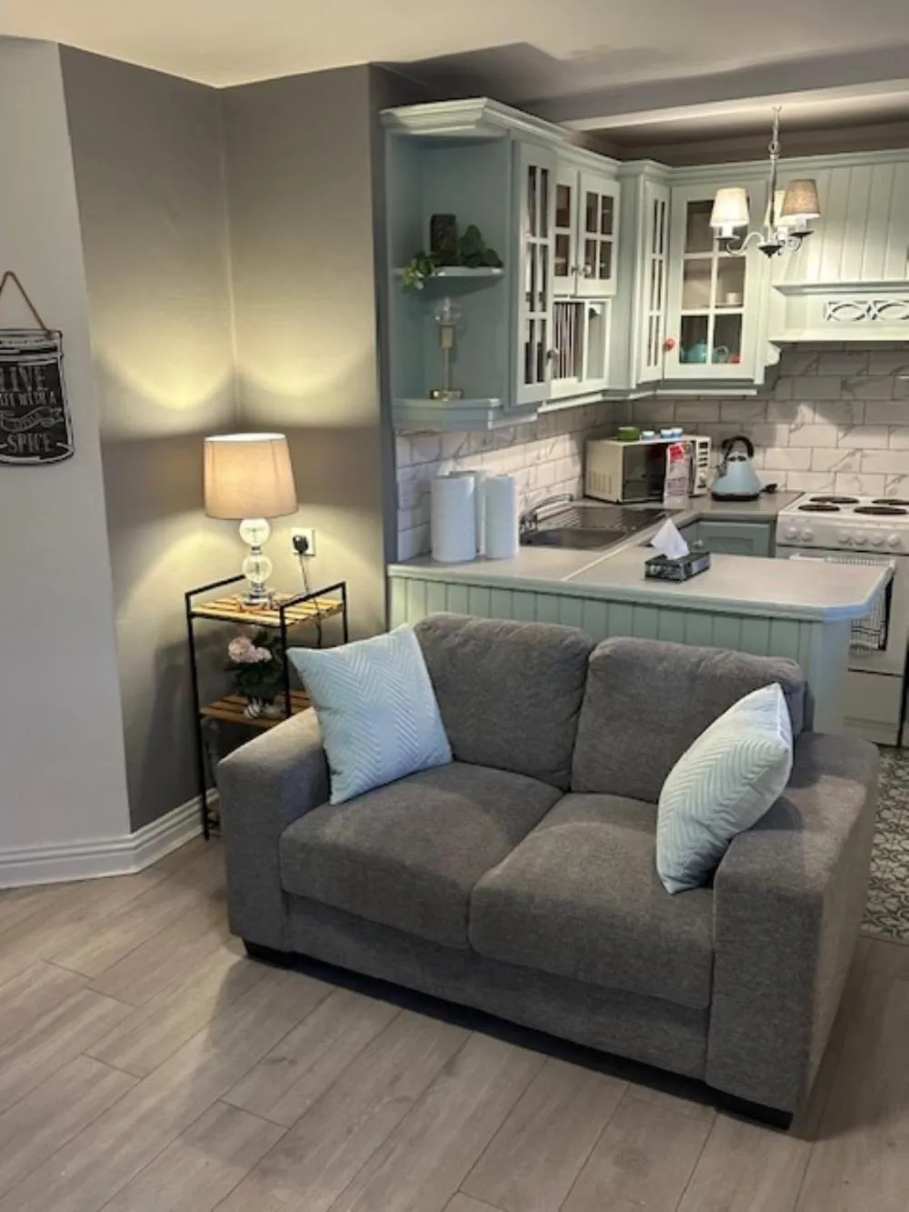 Living room in Hayden's House