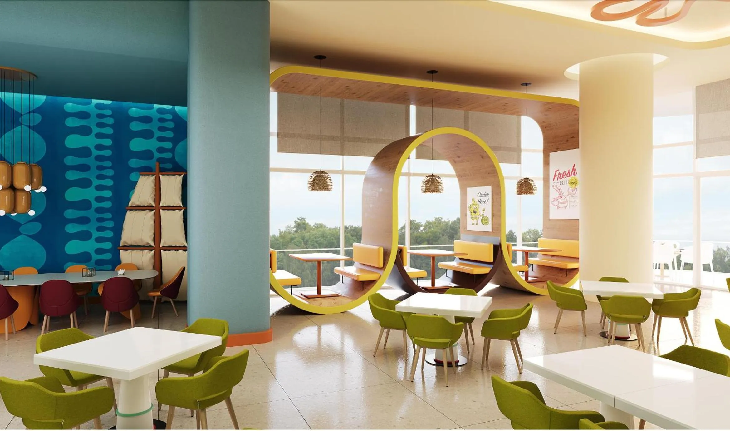 Restaurant/places to eat in The Land Of Legends Nickelodeon Hotel Antalya