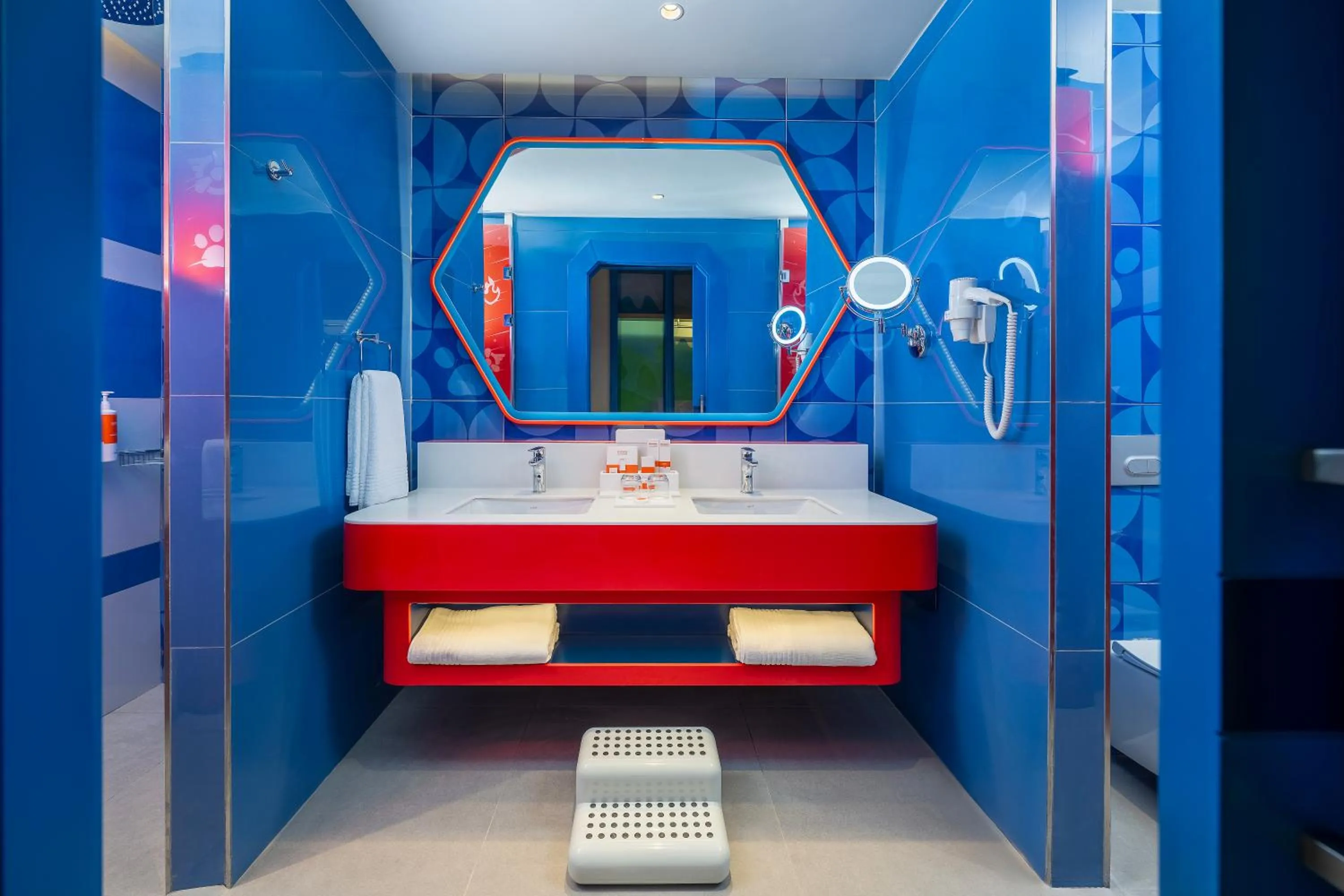 Bathroom in The Land Of Legends Nickelodeon Hotel Antalya