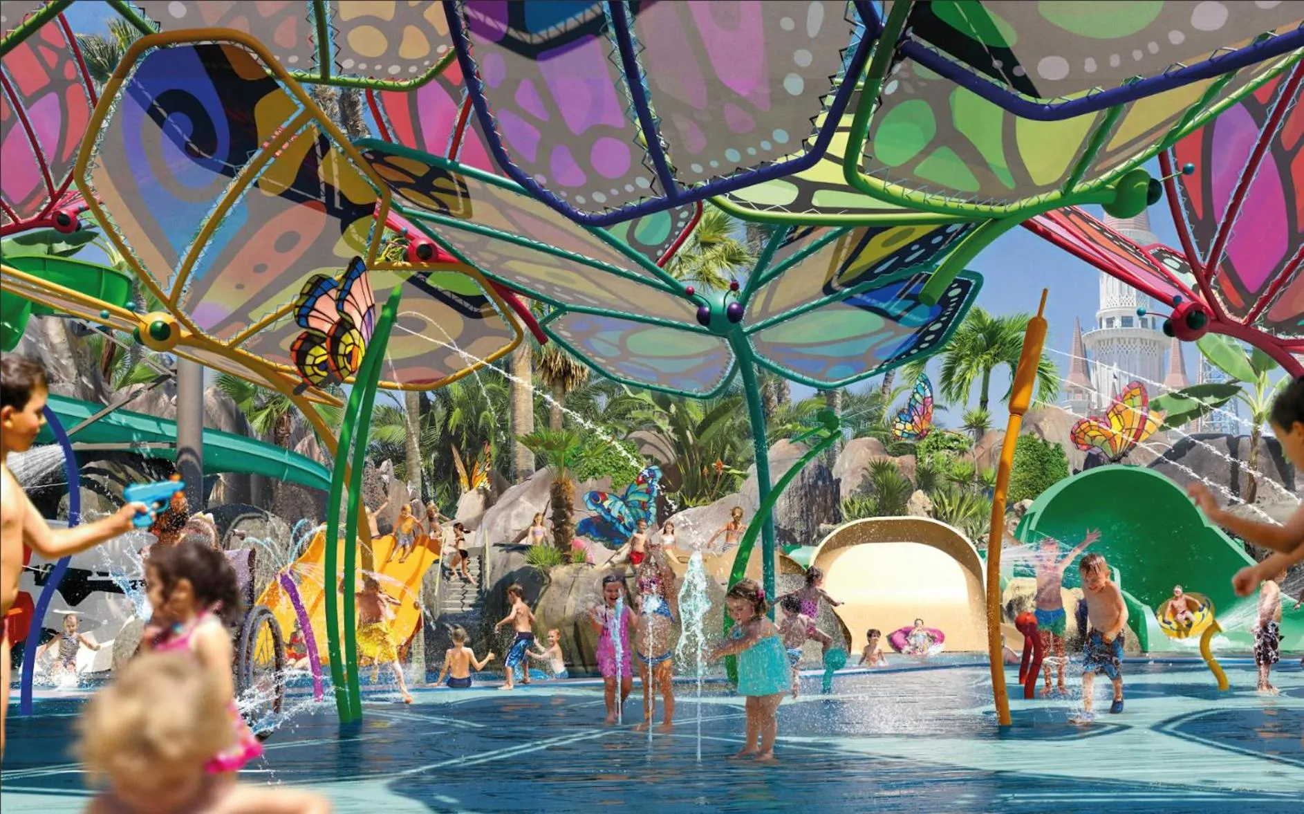 Property building in The Land Of Legends Nickelodeon Hotel Antalya