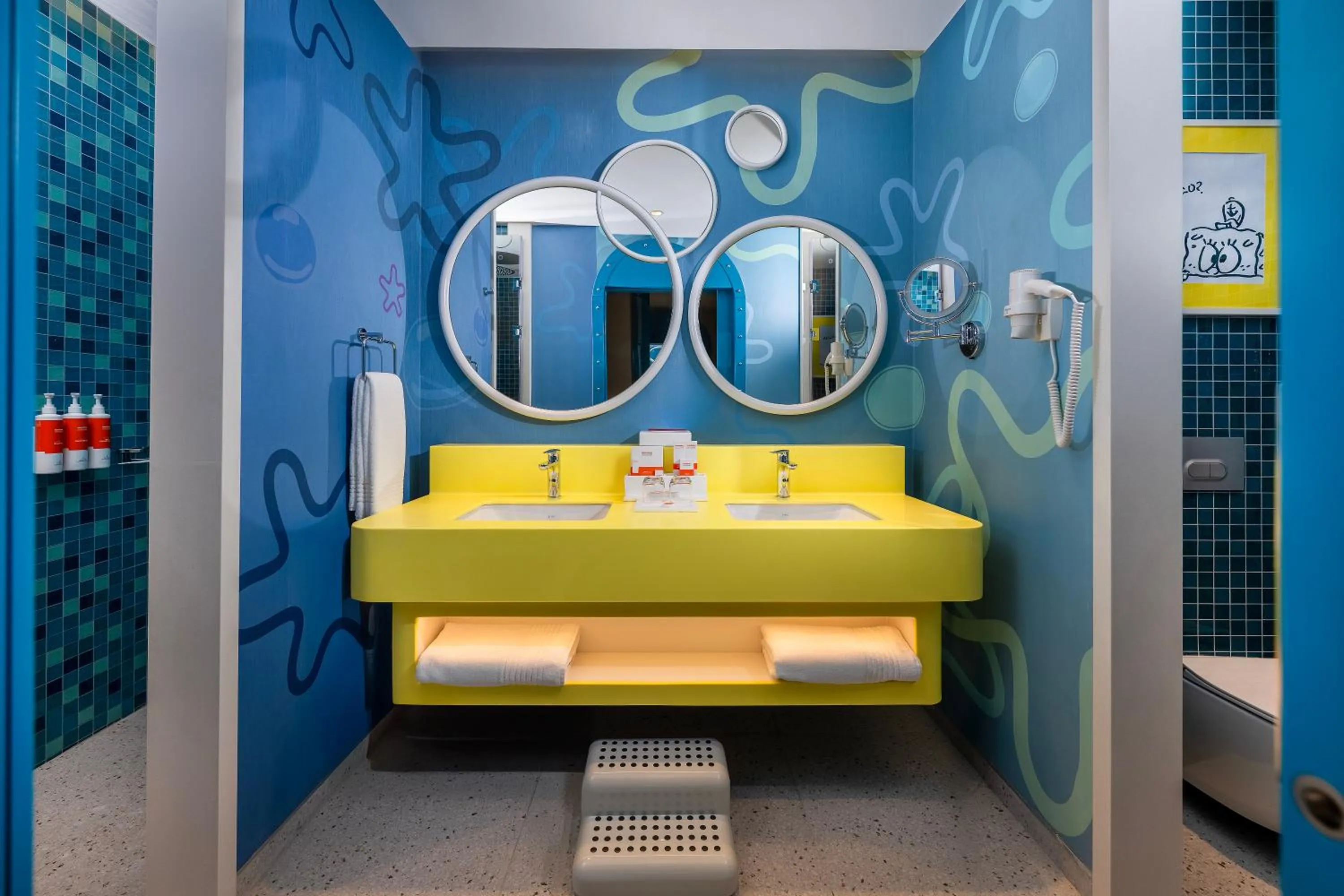 Bathroom in The Land Of Legends Nickelodeon Hotel Antalya