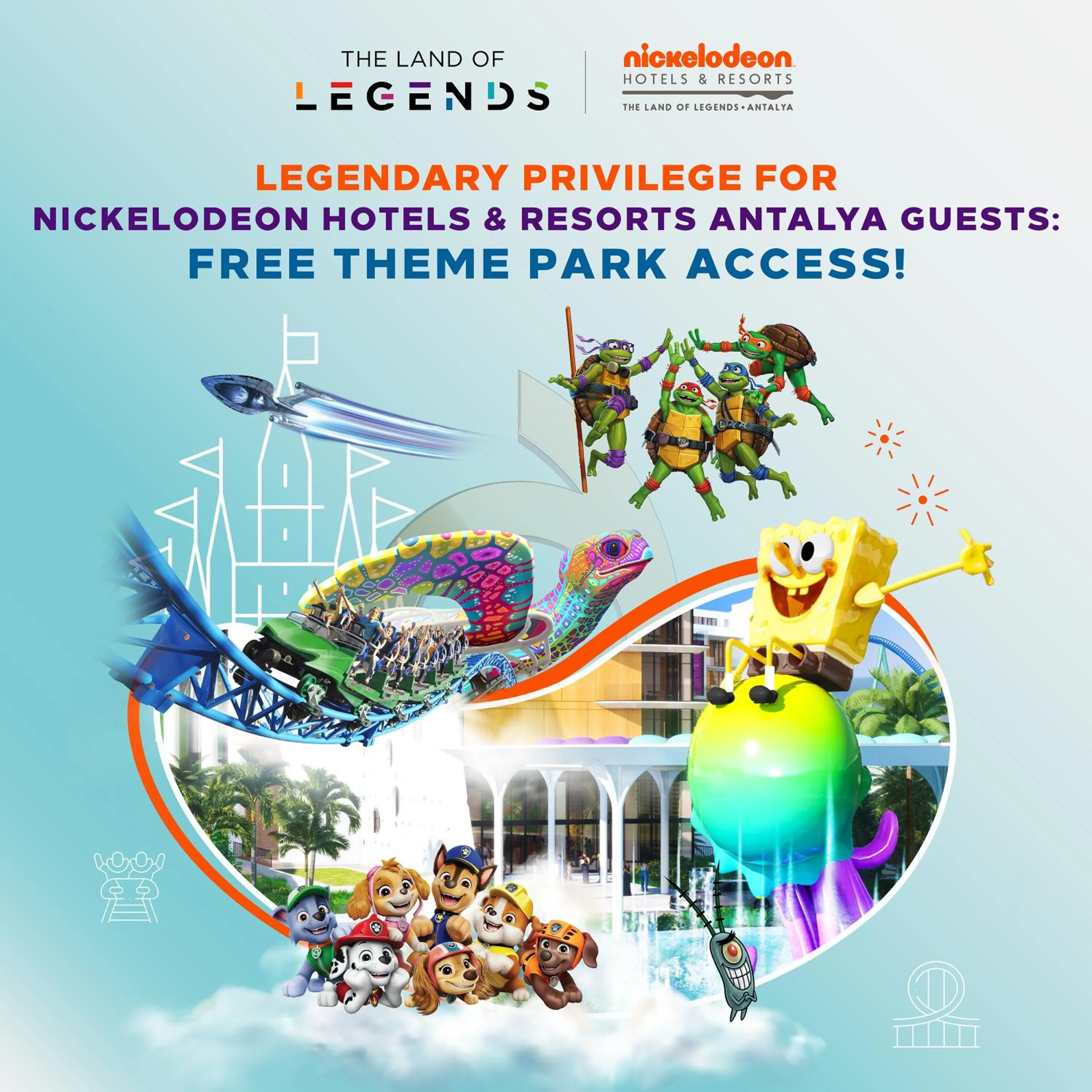 Entertainment in The Land Of Legends Nickelodeon Hotel Antalya