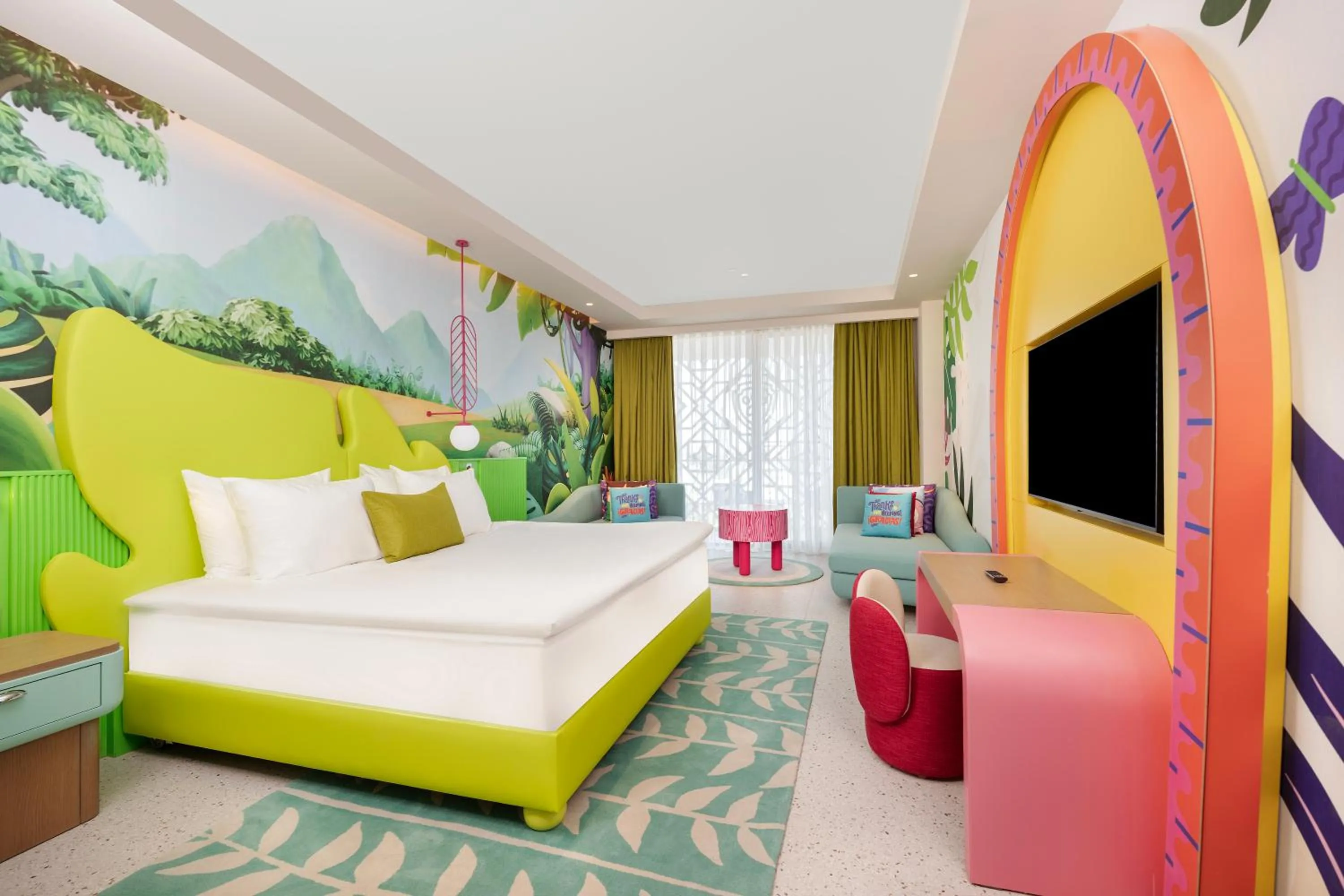 Bed in The Land Of Legends Nickelodeon Hotel Antalya