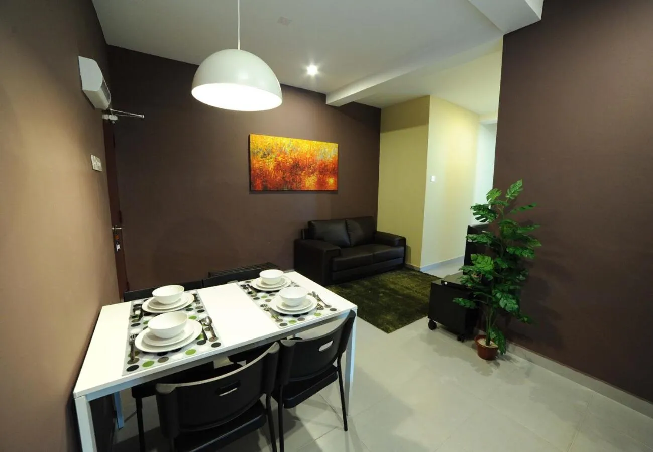 Living room in JQ Osborne Apartment