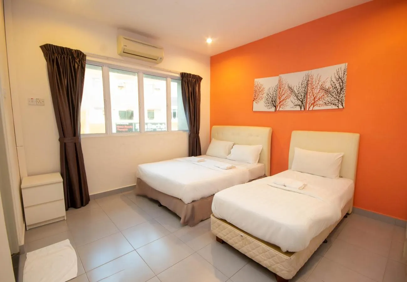 Bed in JQ Osborne Apartment