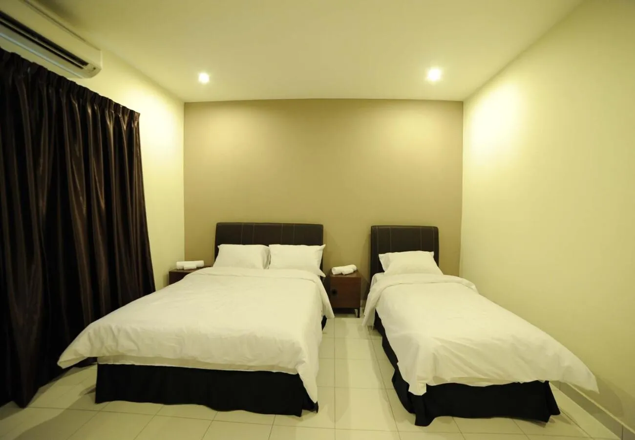 Bed in JQ Osborne Apartment