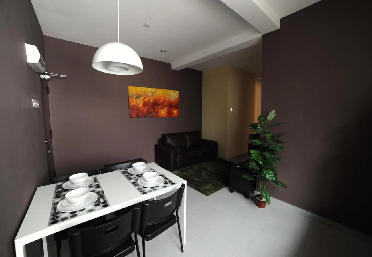 Living room in JQ Osborne Apartment