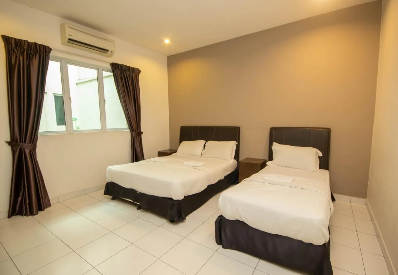 Bed in JQ Osborne Apartment