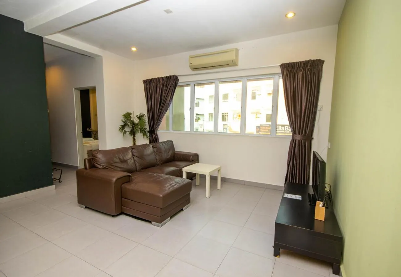 Living room in JQ Osborne Apartment