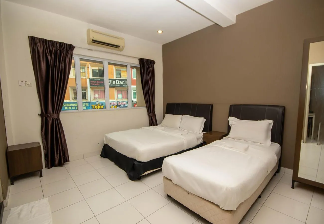 Bed in JQ Osborne Apartment