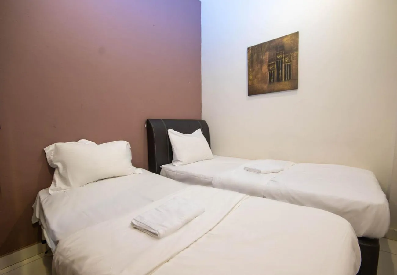 Bed in JQ Osborne Apartment