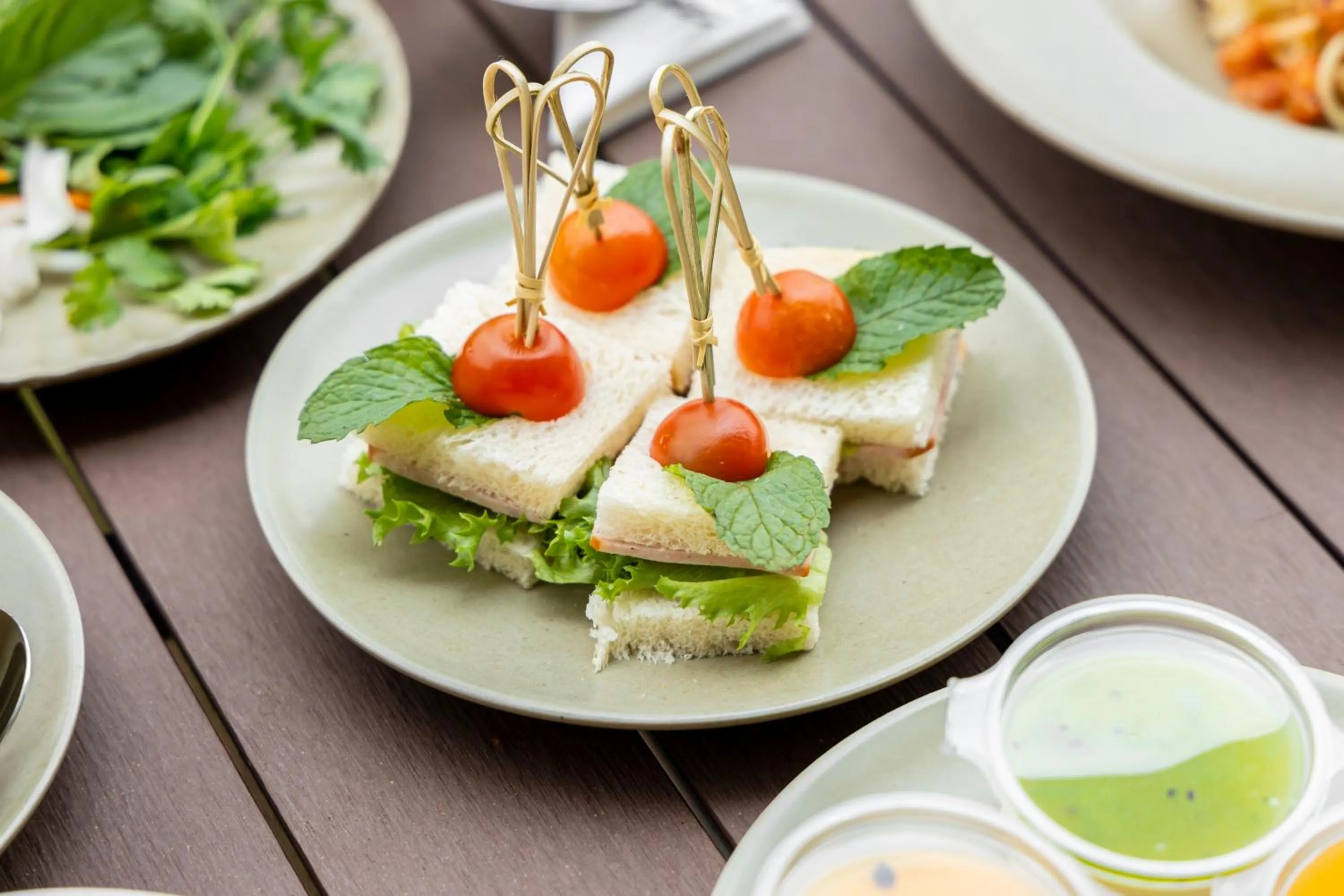 Breakfast in HLS Dalat Lodge