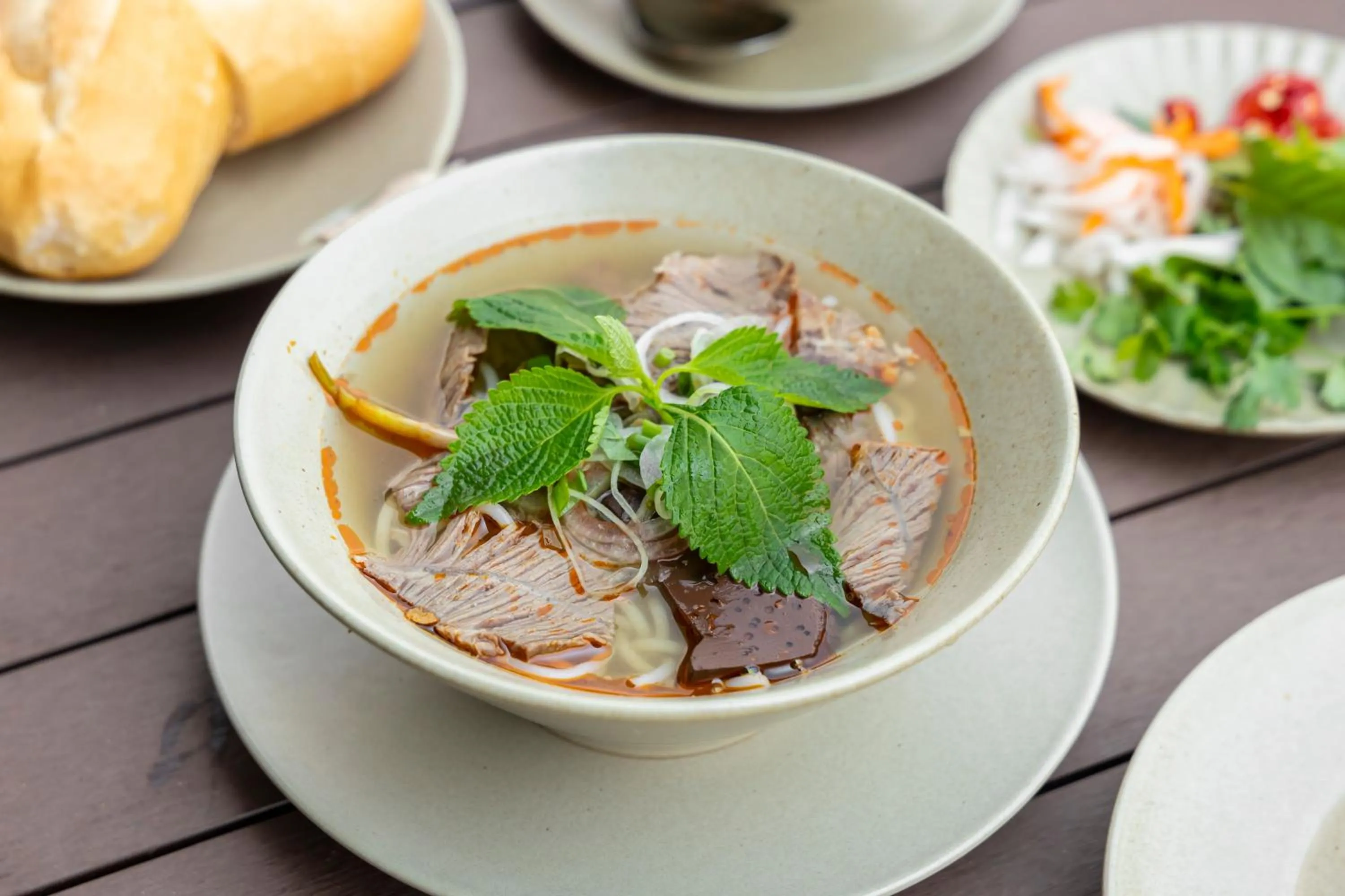 Breakfast in HLS Dalat Lodge