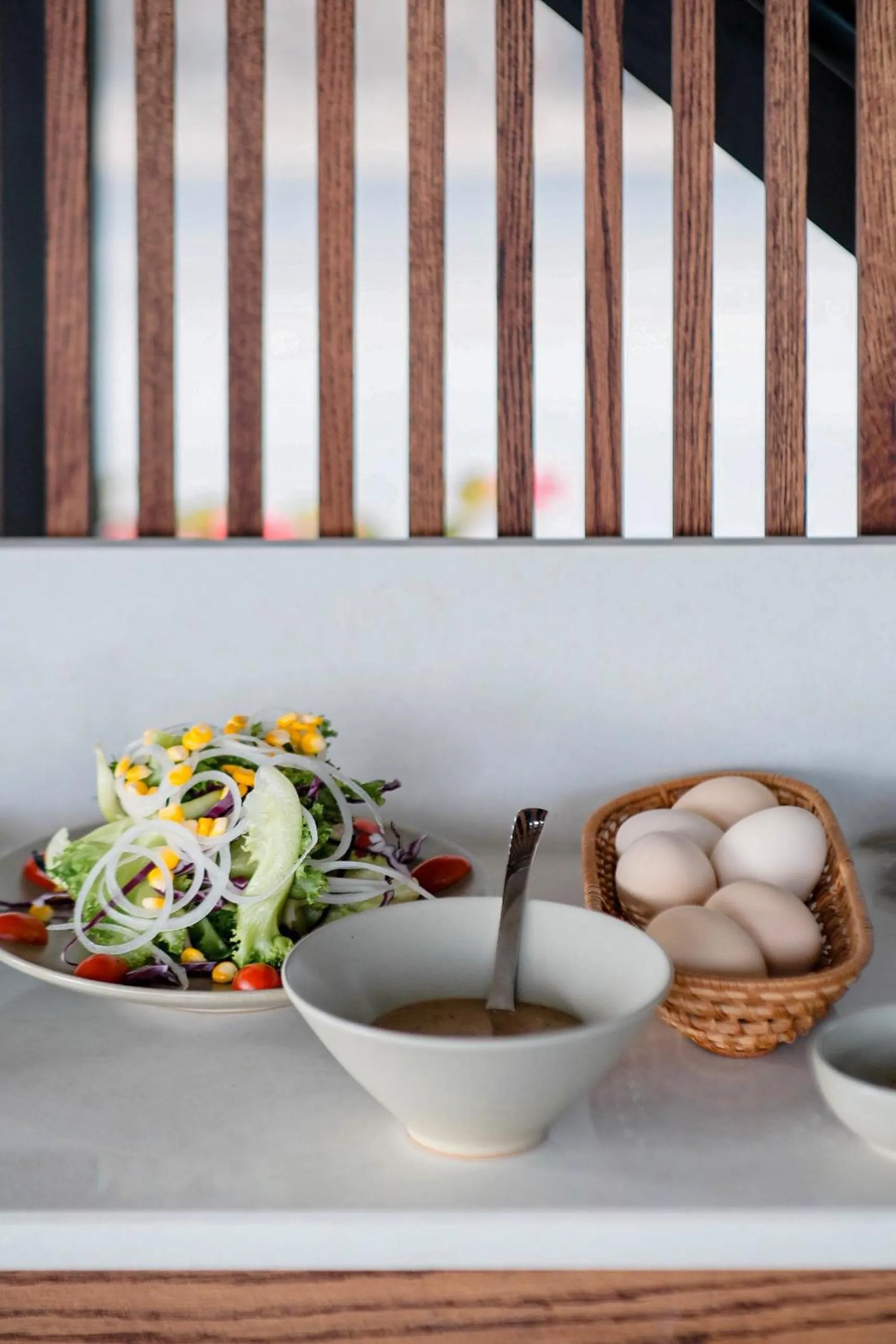 Breakfast in HLS Dalat Lodge