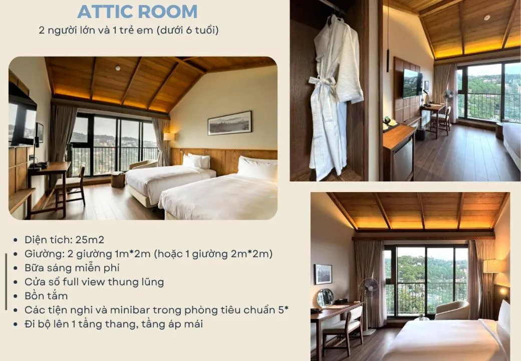 Bedroom, Bed in HLS Dalat Lodge