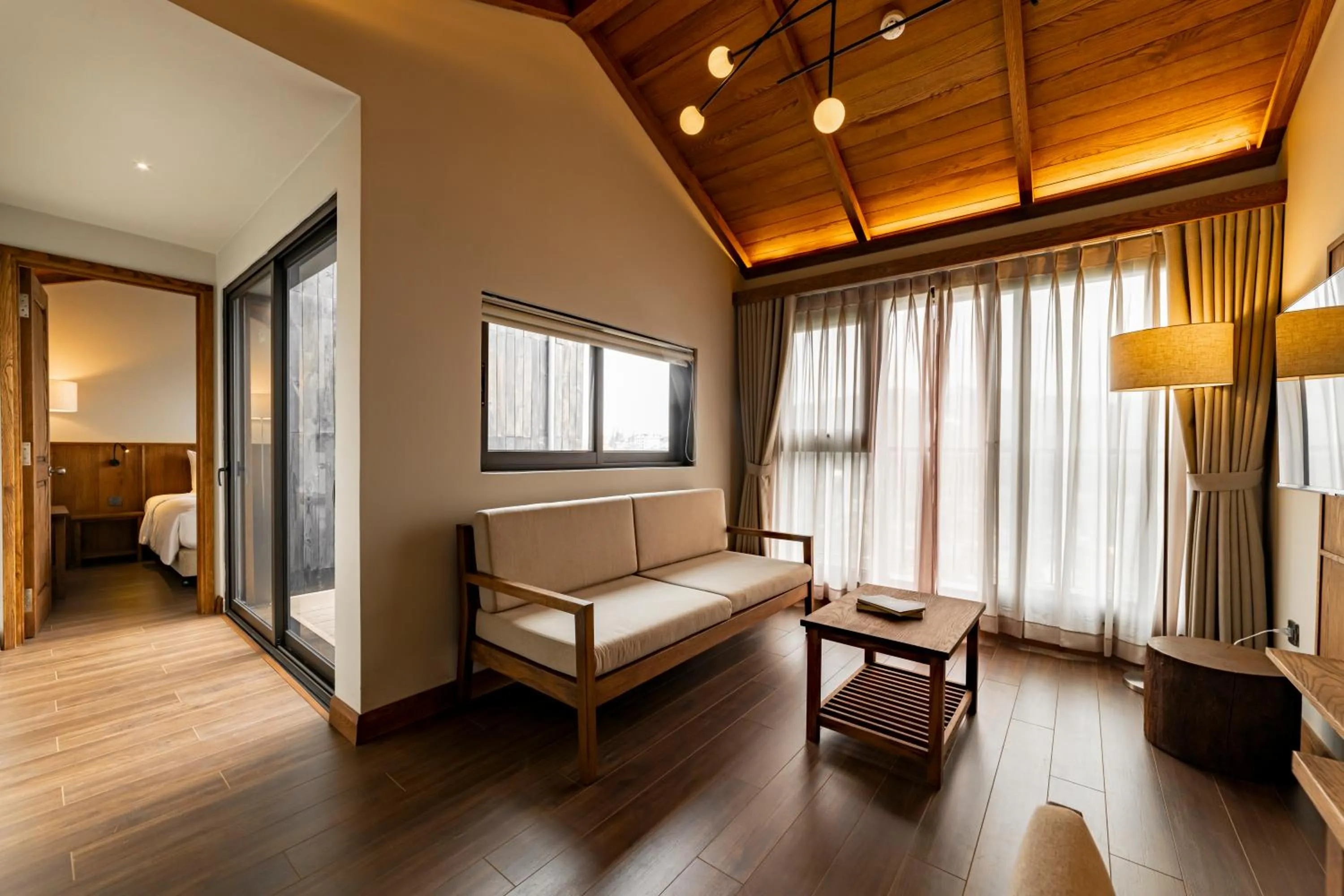 Bed in HLS Dalat Lodge