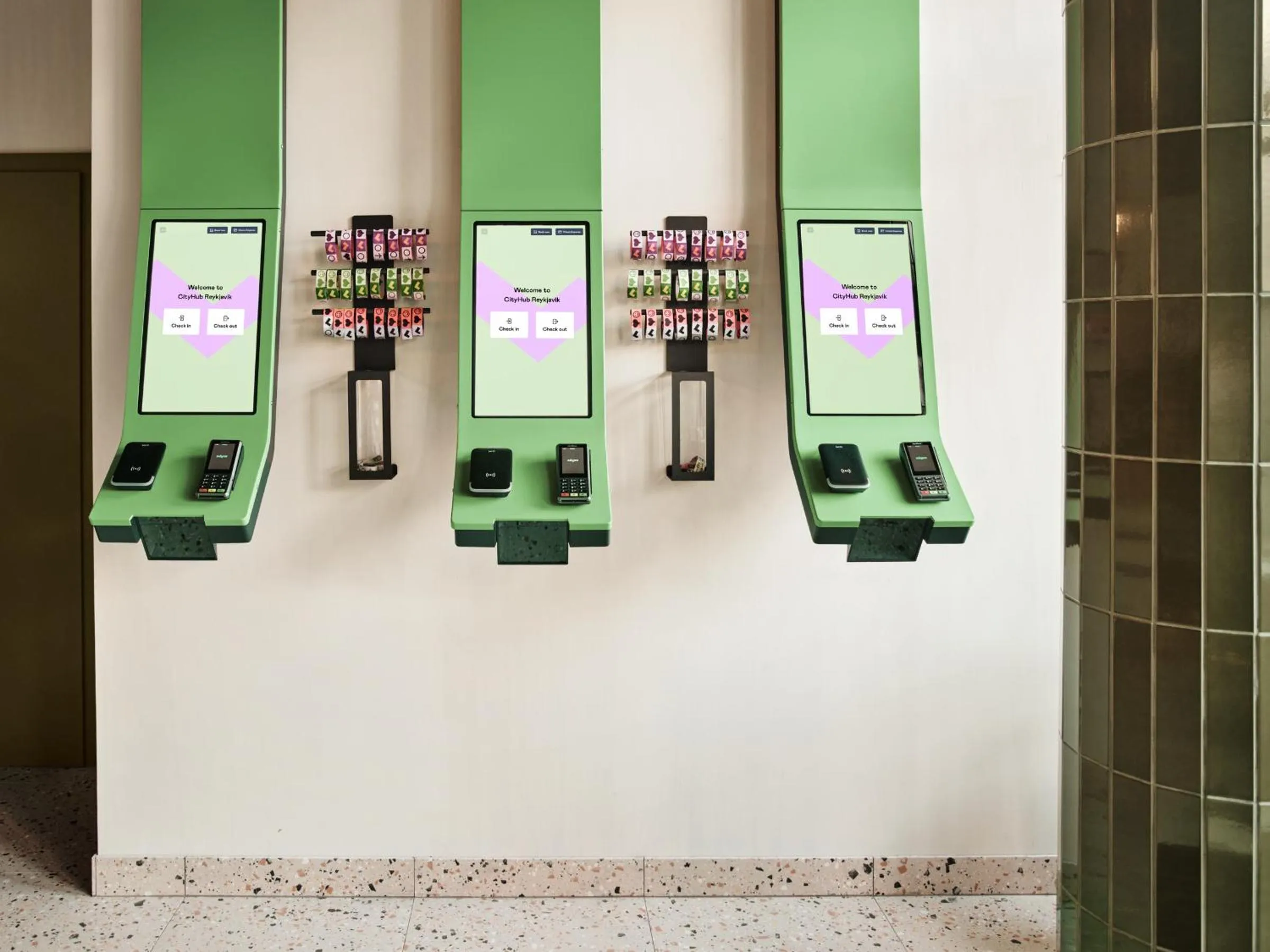 Lobby or reception in CityHub Reykjavik